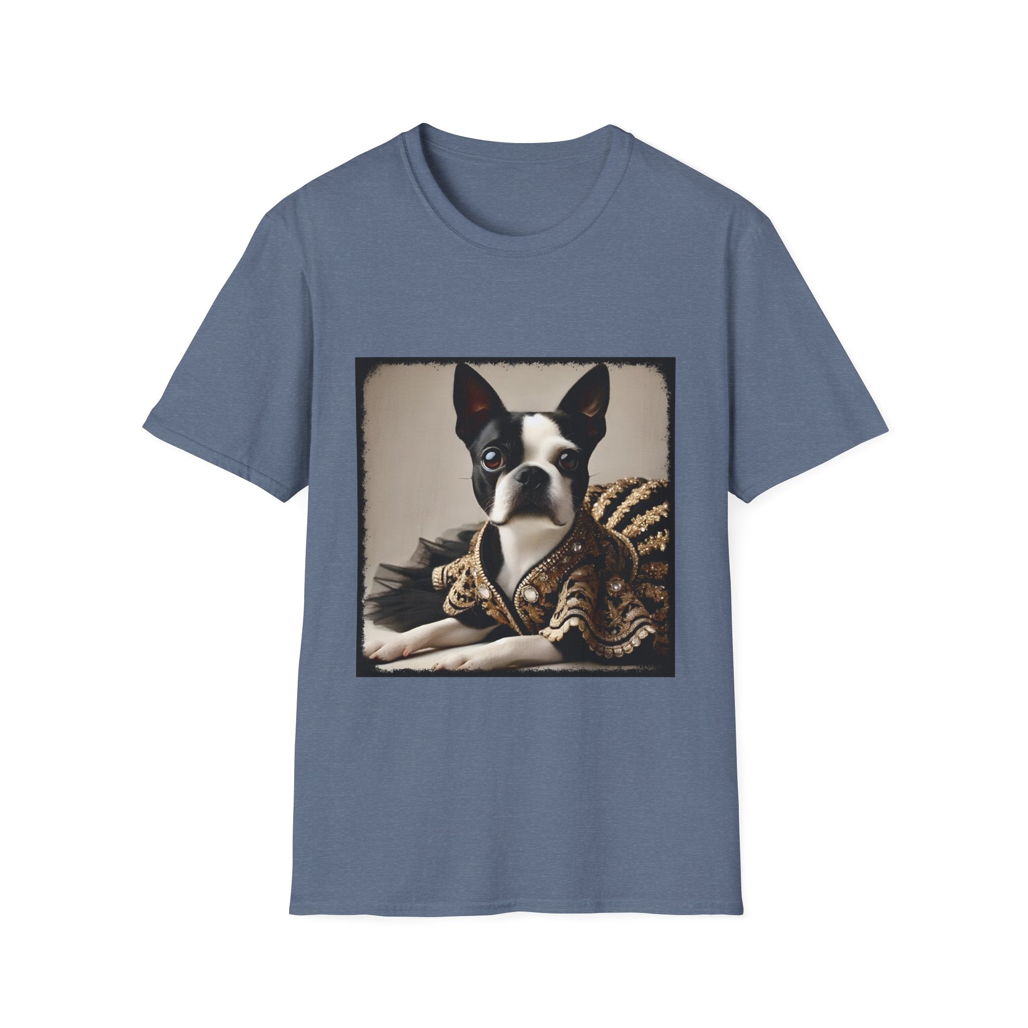 Boston Terrier Brocade Babe | Unisex Dog T-Shirt