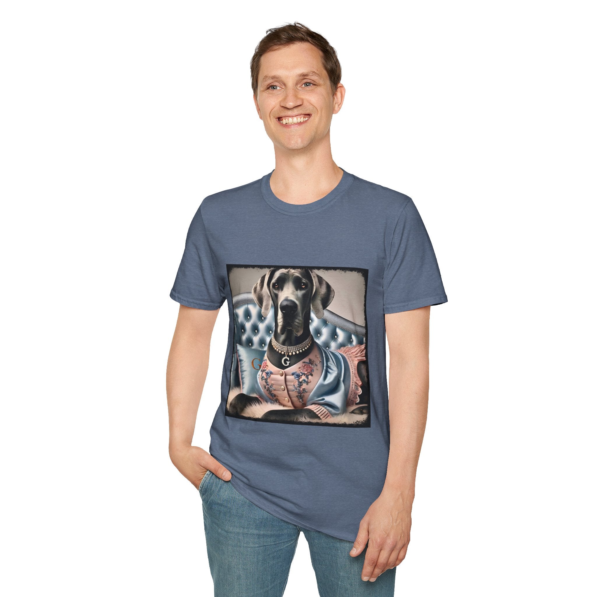 Great Dane Pawparazzi Pup | Unisex Dog T-Shirt