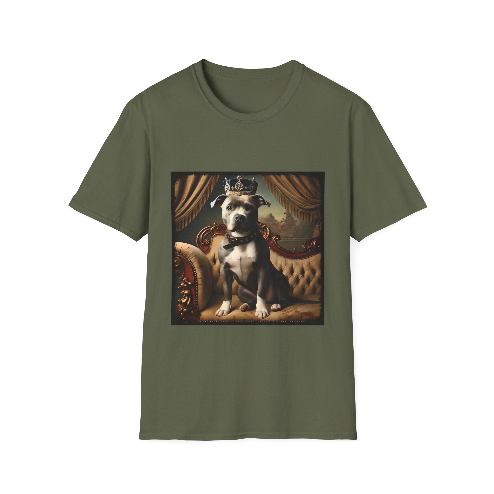 American Pit Bull Terrier Crowned Prince | Unisex Dog T-Shirt