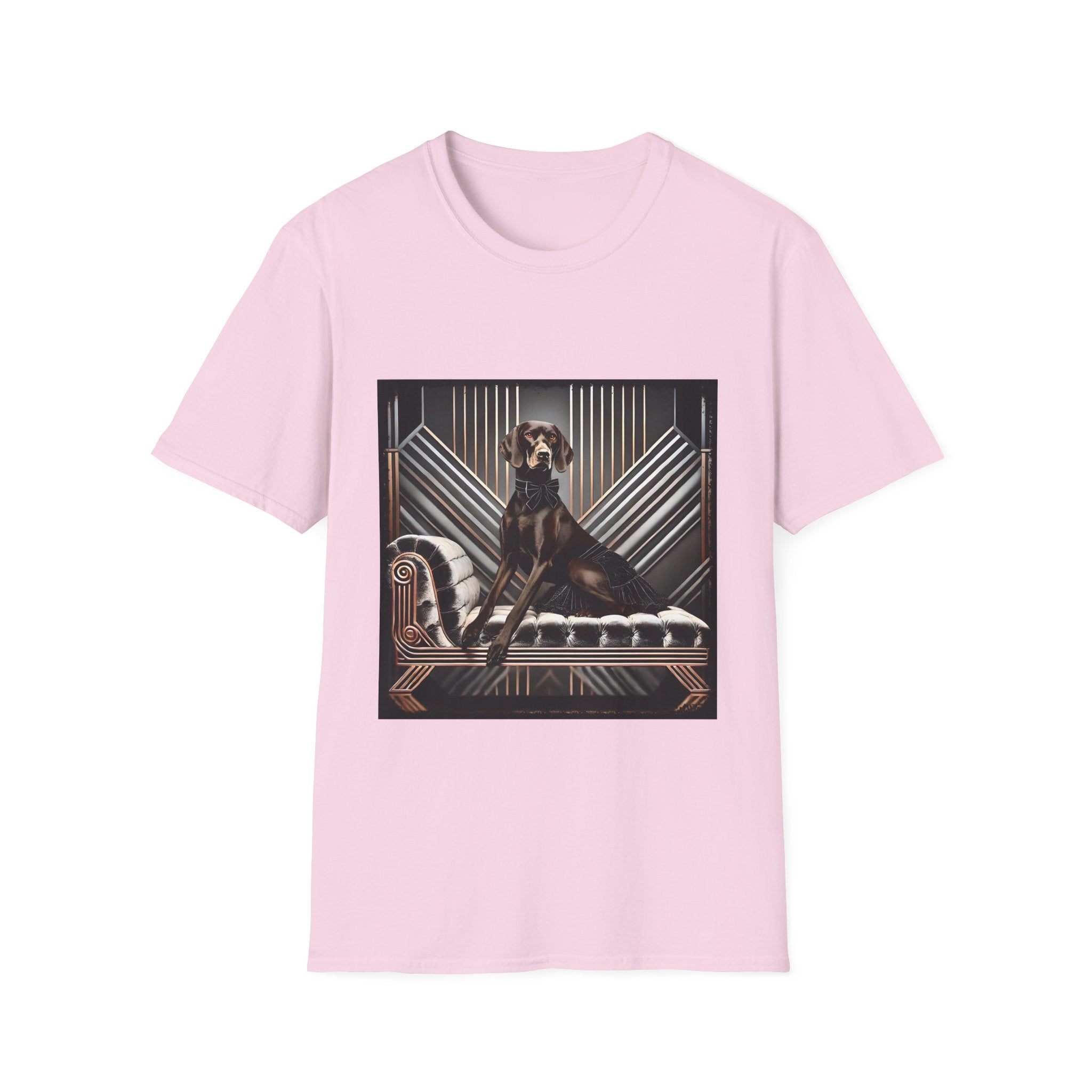 German Shorthaired Pointer Black Velvet  | Unisex Dog T-Shirt