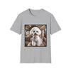 Bichon Frise Friendly Flier | Unisex Dog T-Shirt