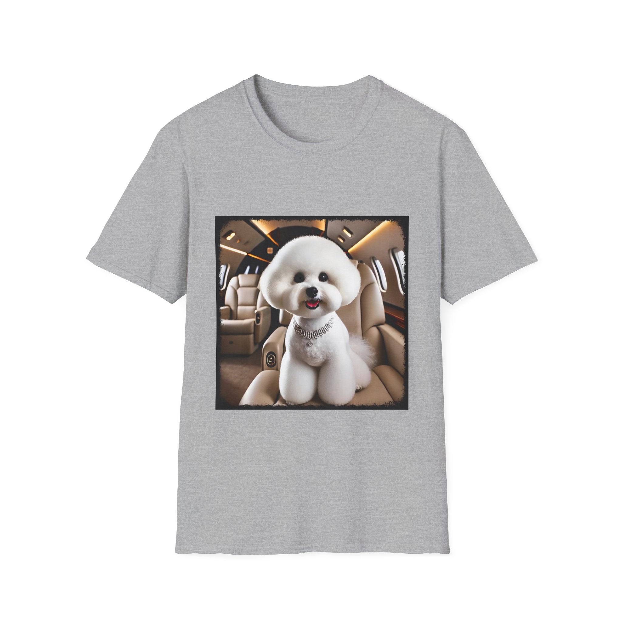 Bichon Frise Friendly Flier | Unisex Dog T-Shirt