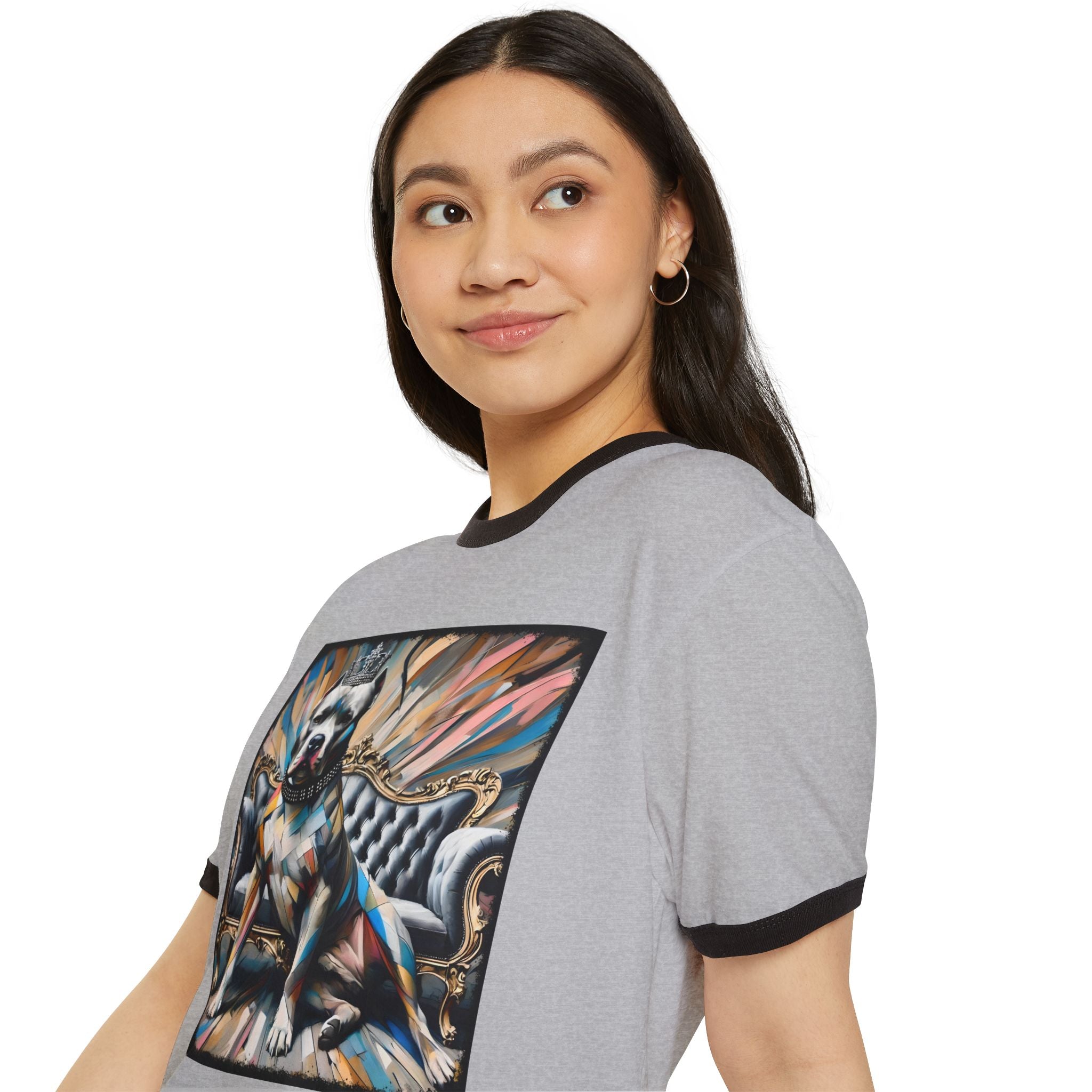 Pitbull Royal Geometric | Unisex Dog T-Shirt