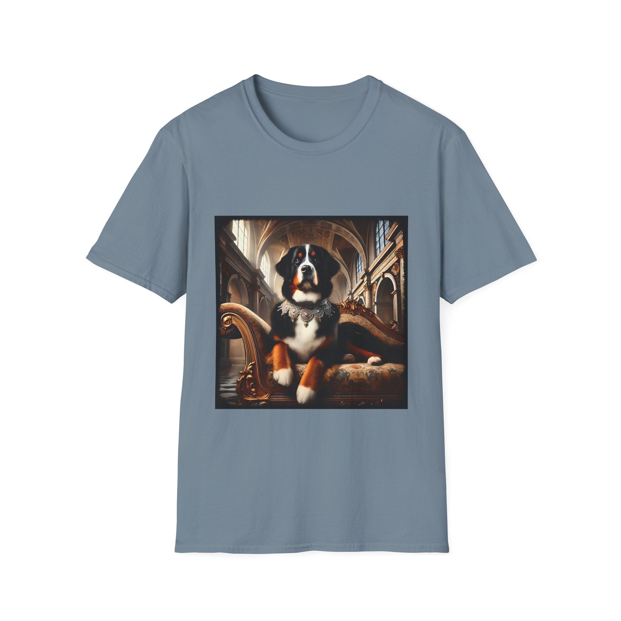 Bernese Mountain Dog Posh Princess | Unisex Dog T-Shirt
