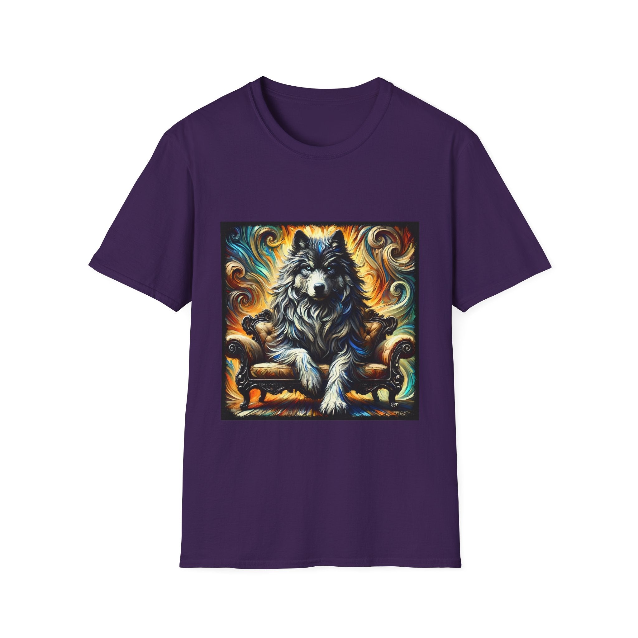 Dire Wolf Sun Swirl | Unisex Dog T-Shirt