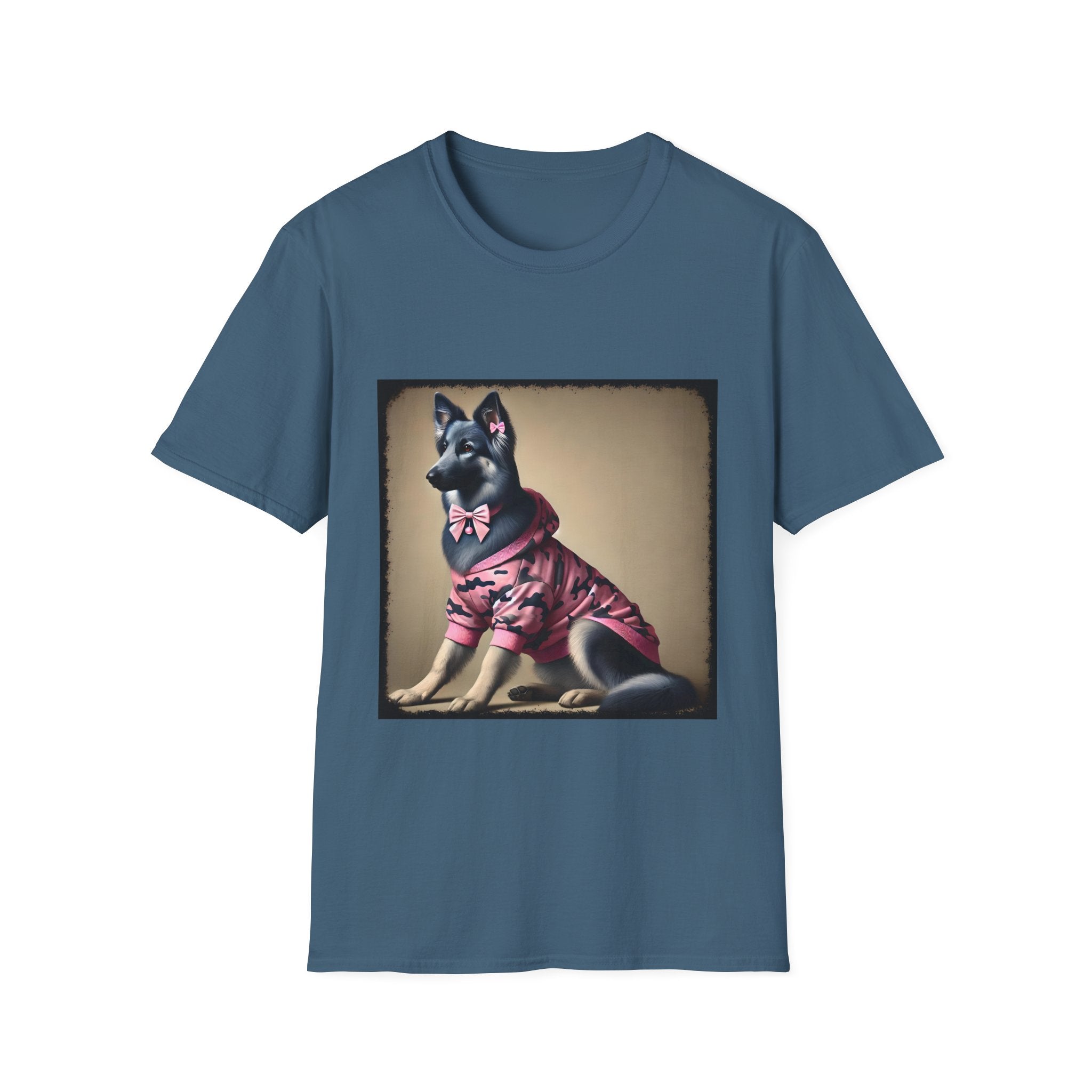 German Shepherd Camo Cutie | Unisex Dog T-Shirt