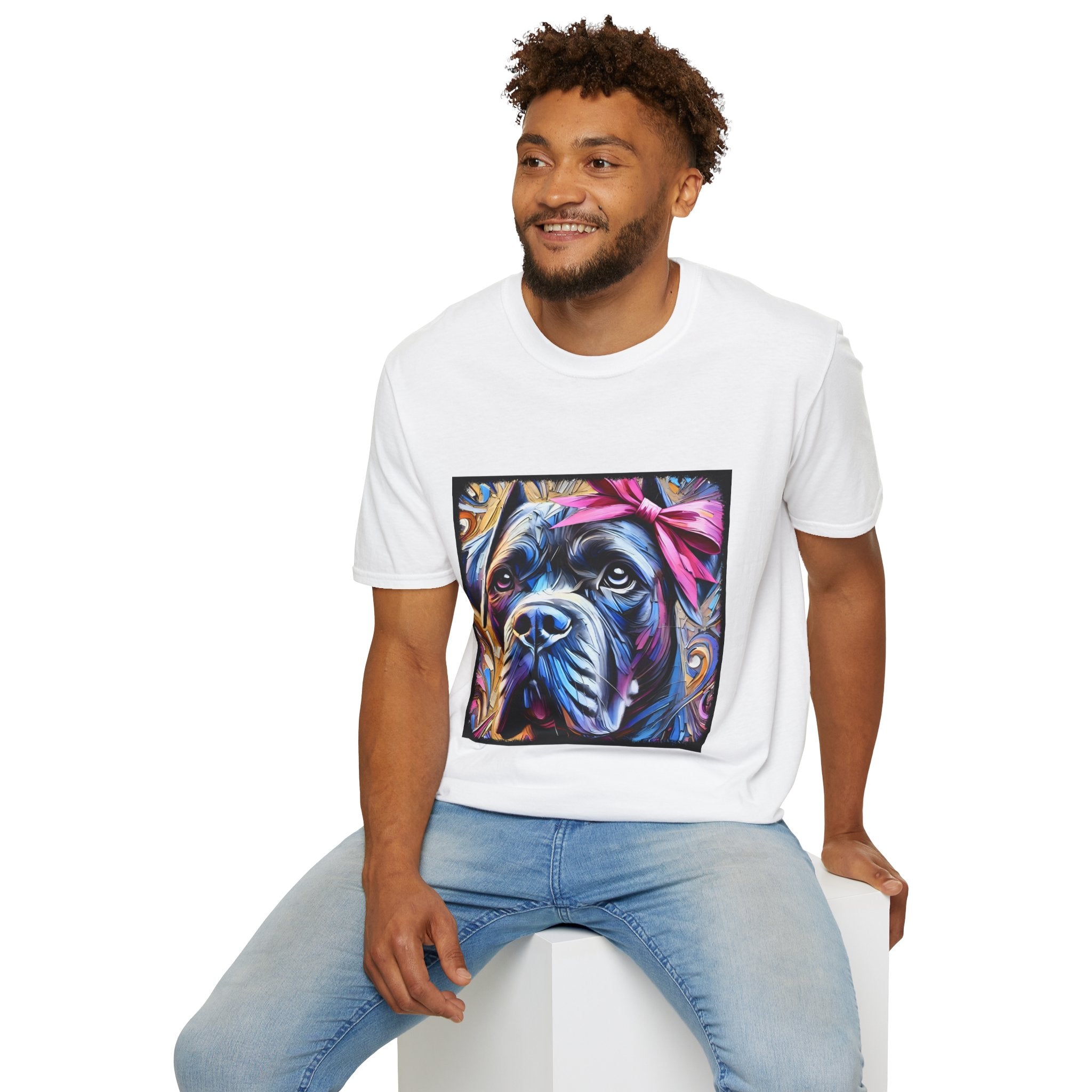 Cane Corso Beautiful Blue Swirl | Unisex Dog T-Shirt