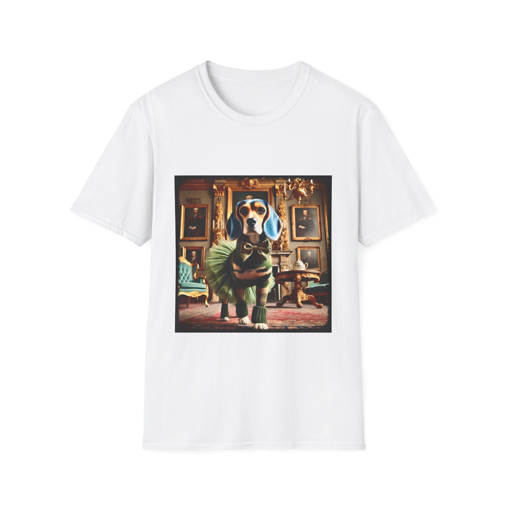 Beagle Blue Icon | Unisex Dog T-Shirt