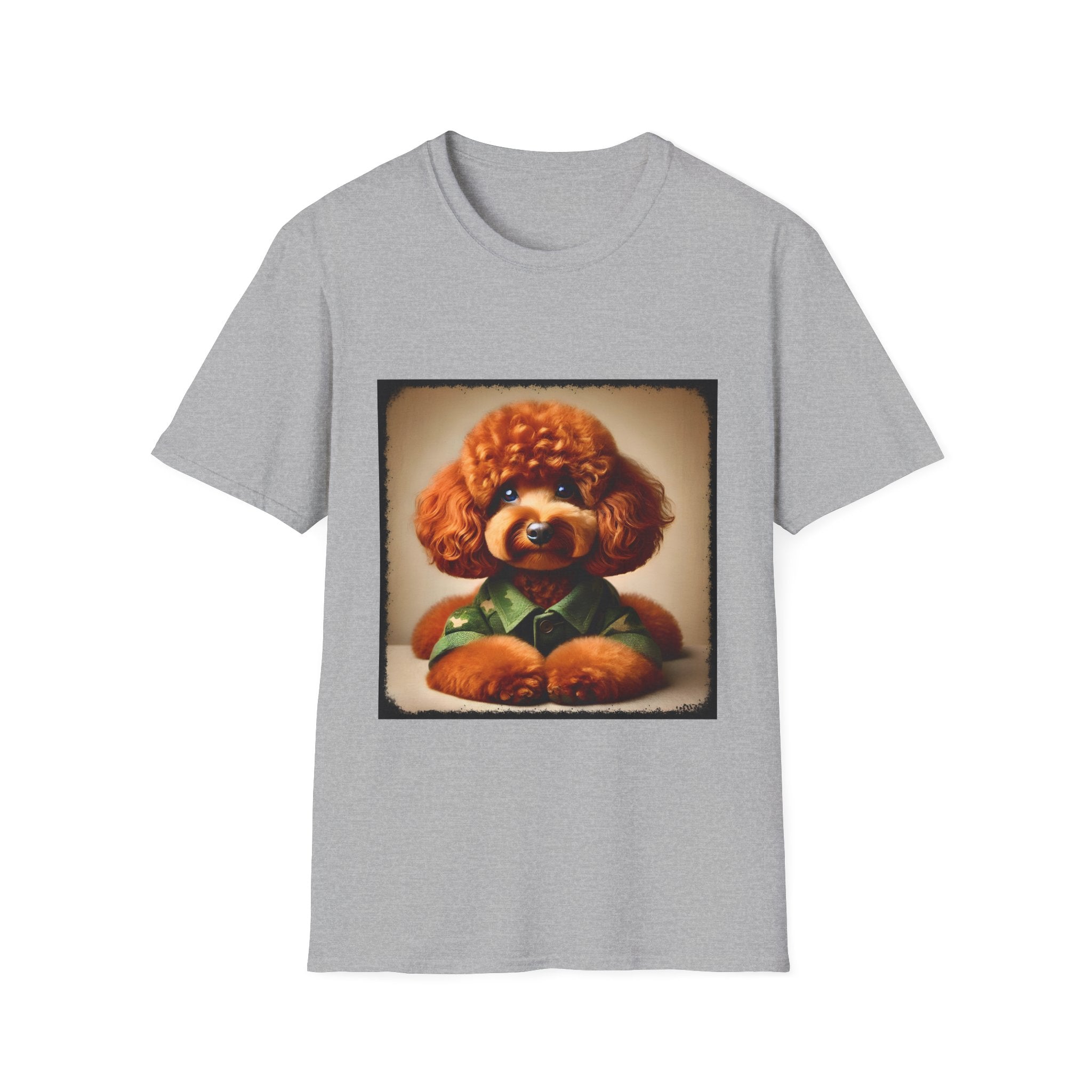 Poodle Tactical Babe | Unisex Dog T-Shirt