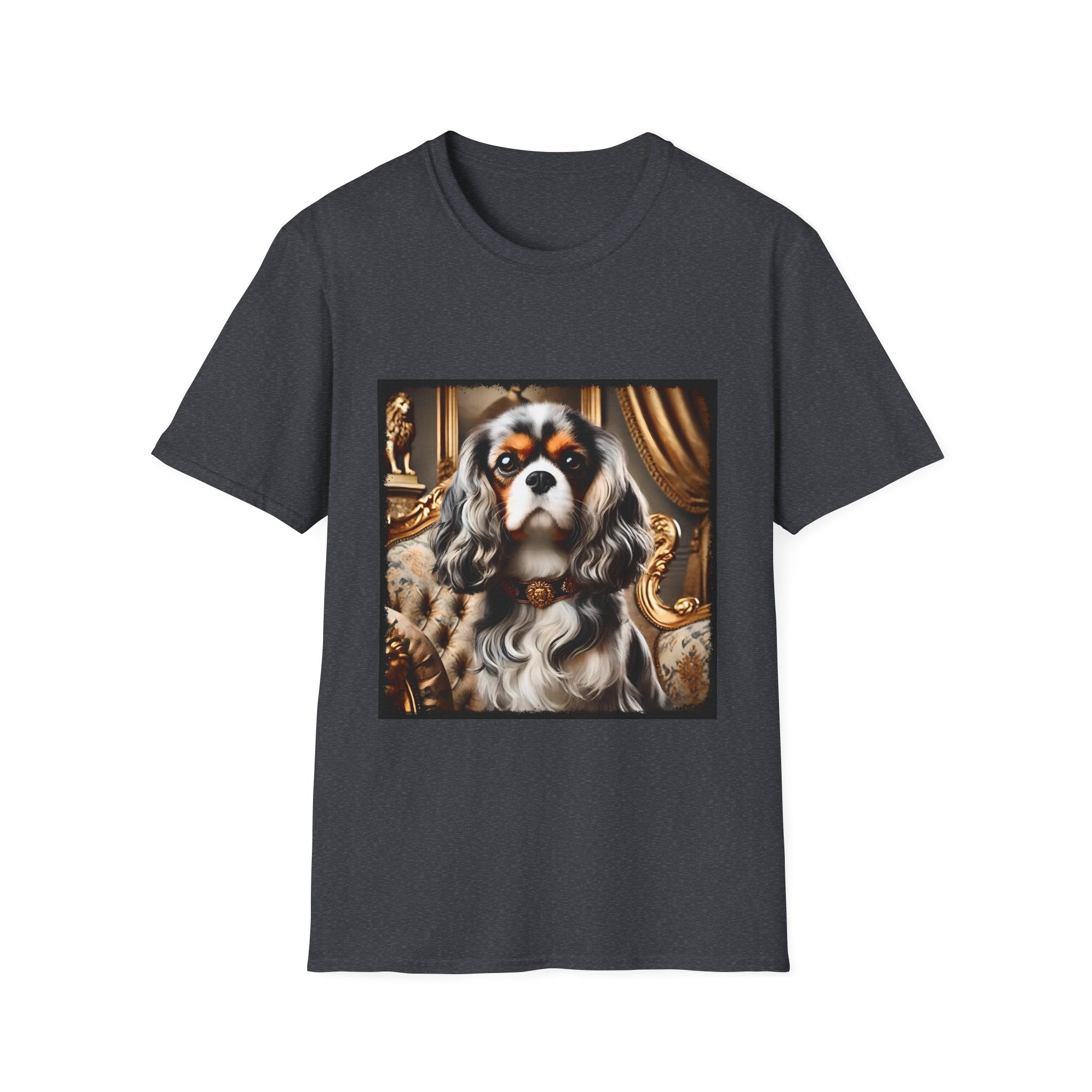 Cavalier King Charles Spaniel Gold Drip | Unisex Dog T-Shirt
