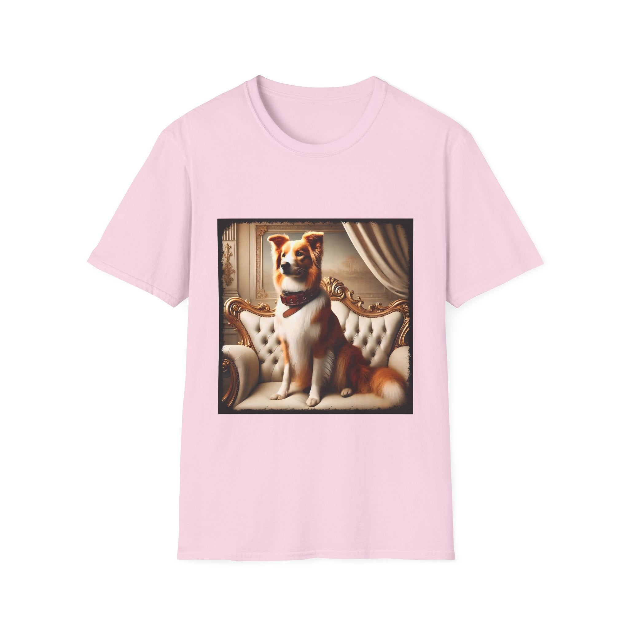 Border Collie Posh Portrait | Unisex Dog T-Shirt
