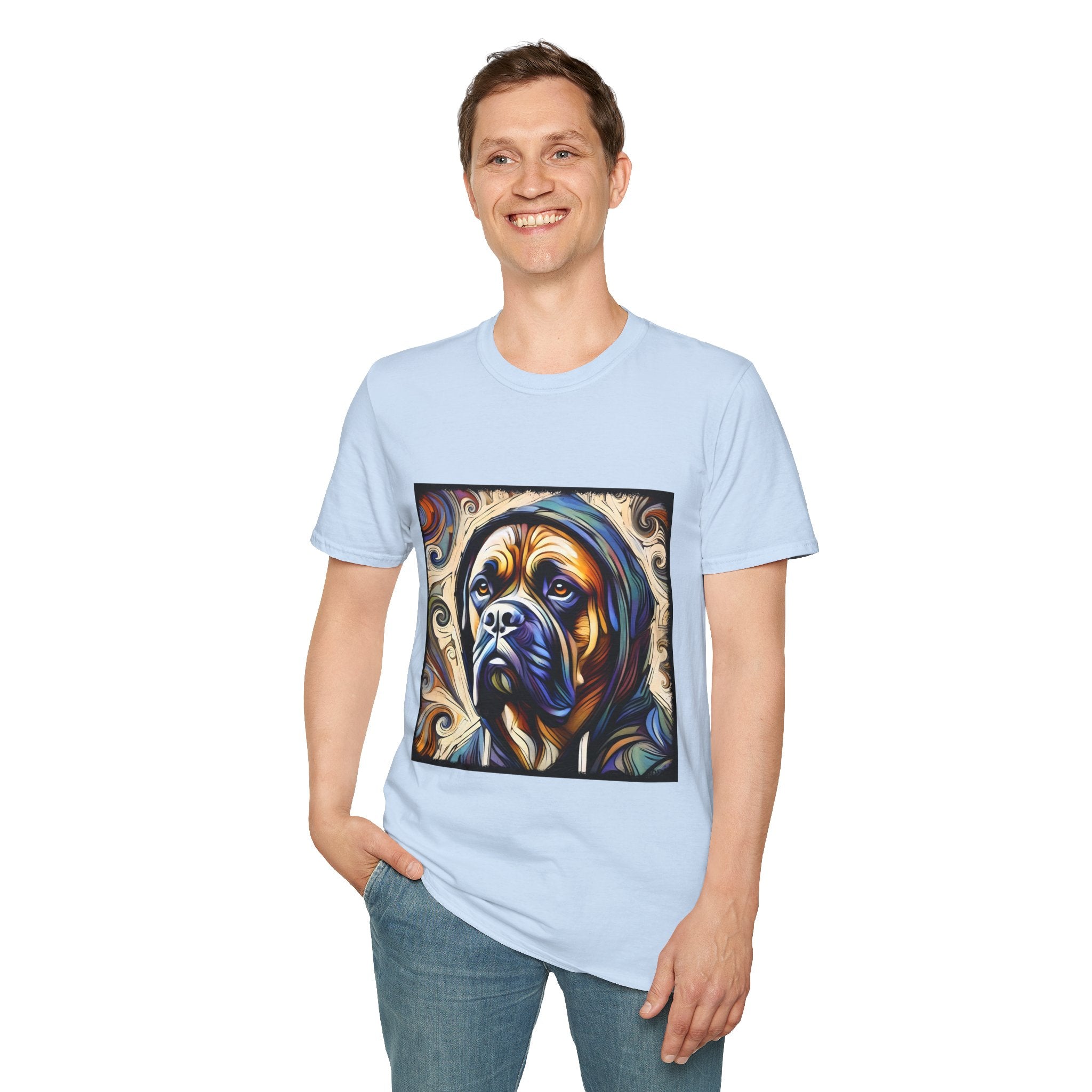 Bullmastiff Relaxed Swirl | Unisex Dog T-Shirt