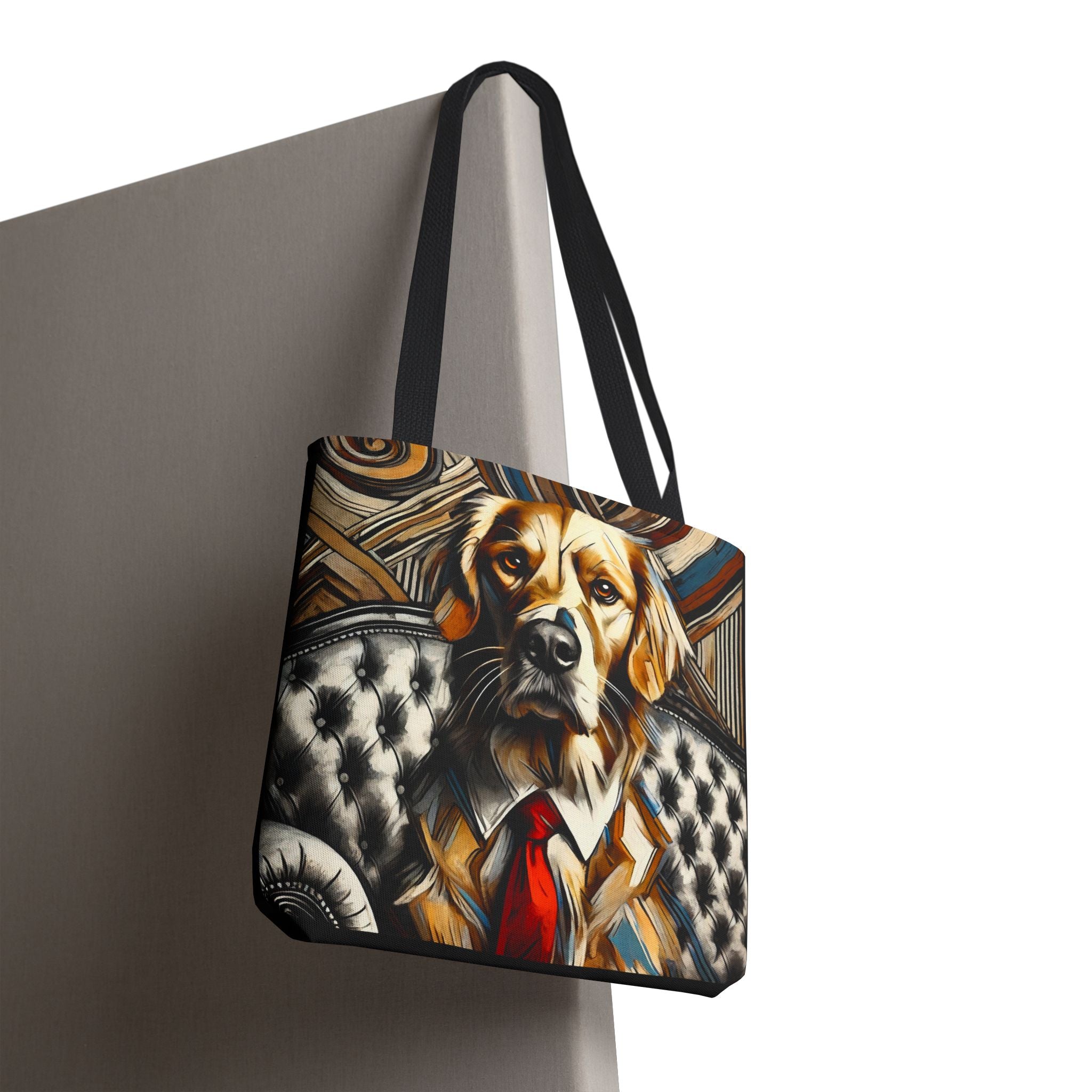 Golden Retriever Perfect Gentleman | Dog Themed Tote Bag