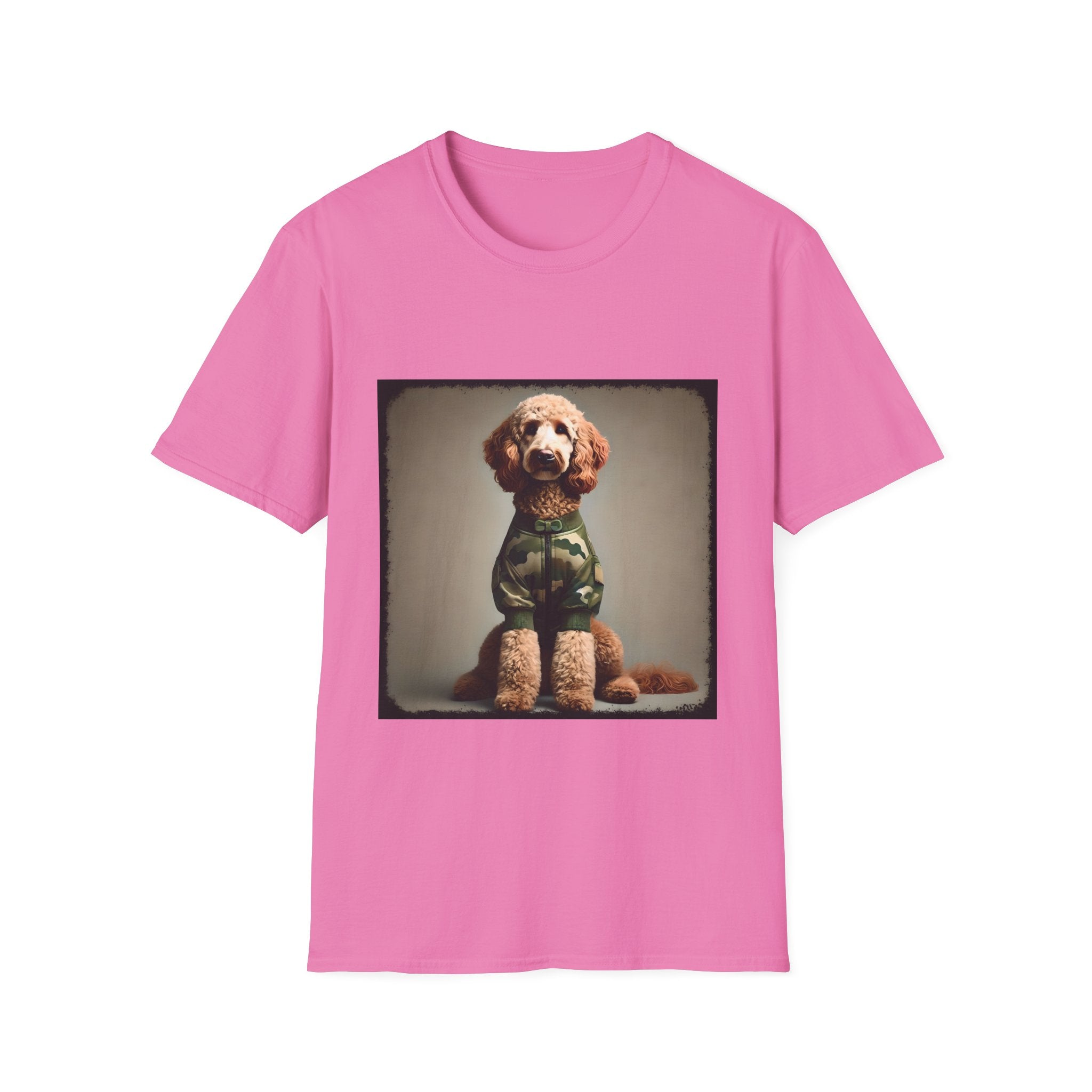 Labradoodle Camo Cutie | Unisex Dog T-Shirt