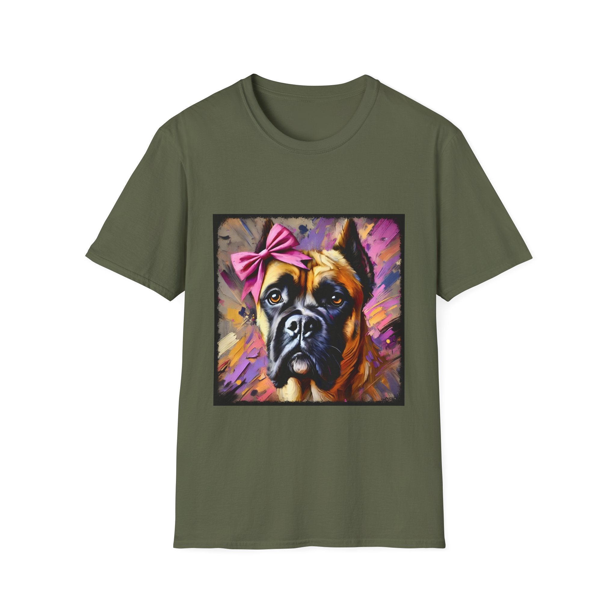 Cane Corso Pink Bow Classic | Unisex Dog T-Shirt