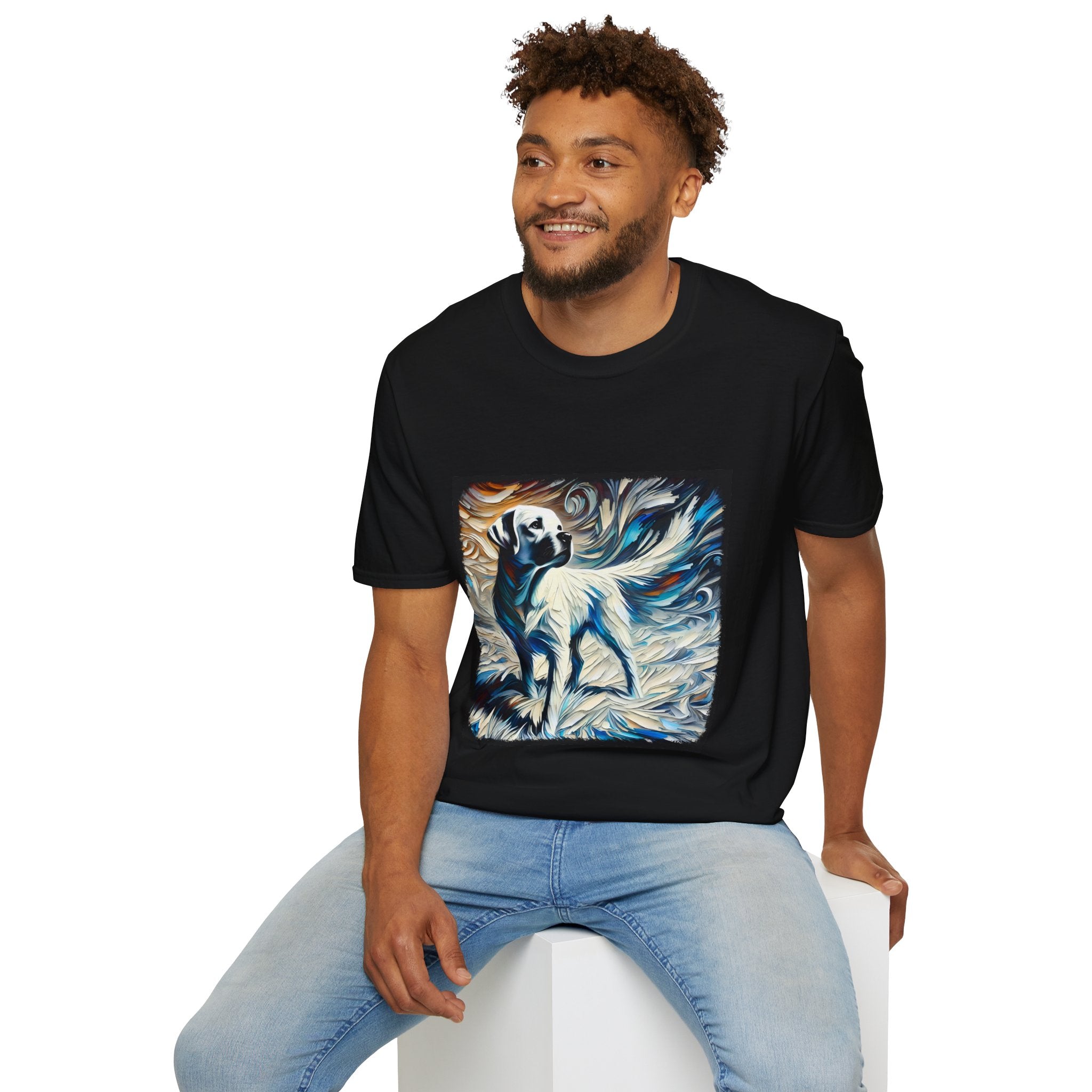 Labrador Retriever Snow Swirl | Unisex Dog T-Shirt
