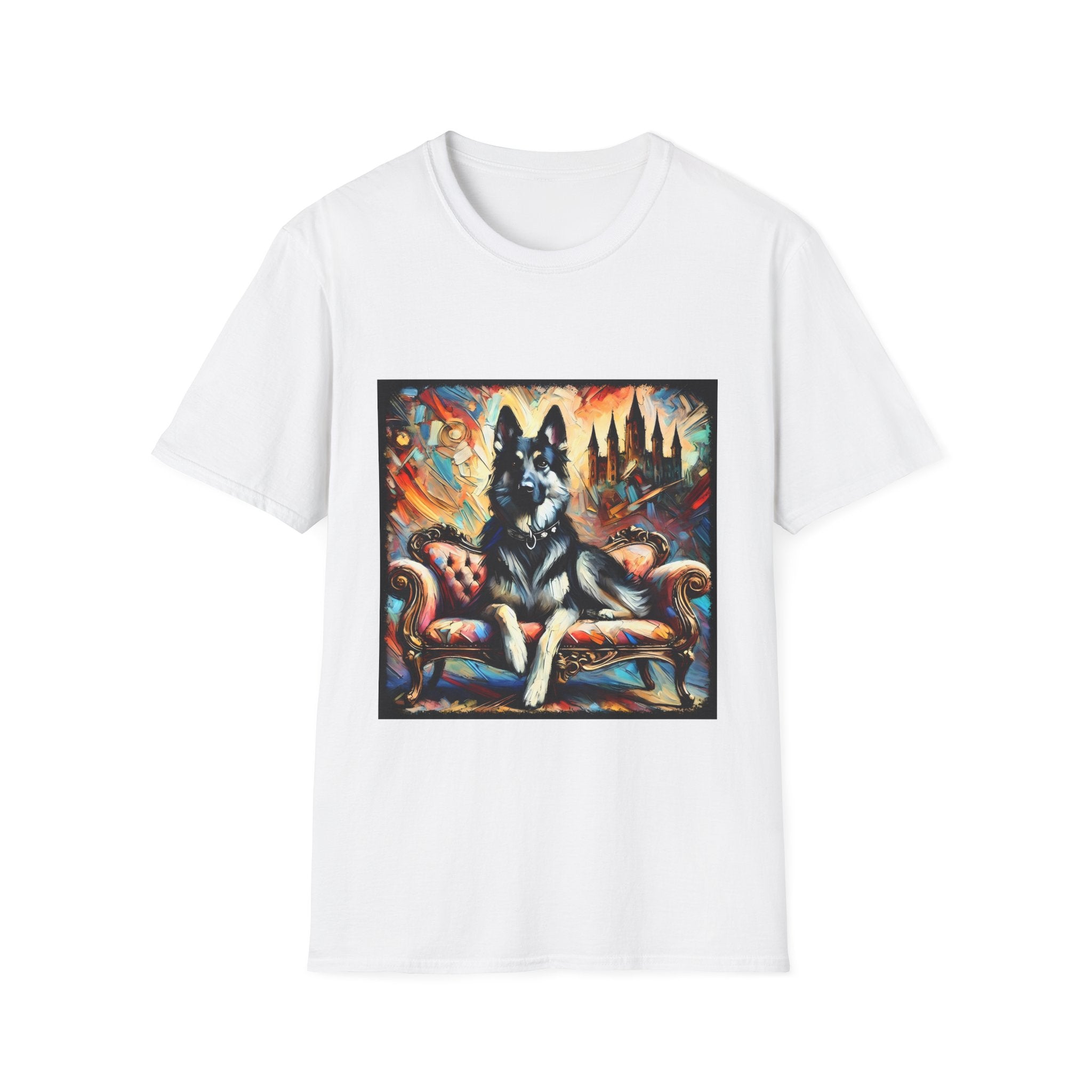 German Shepherd Vibrant Classic | Unisex Dog T-Shirt
