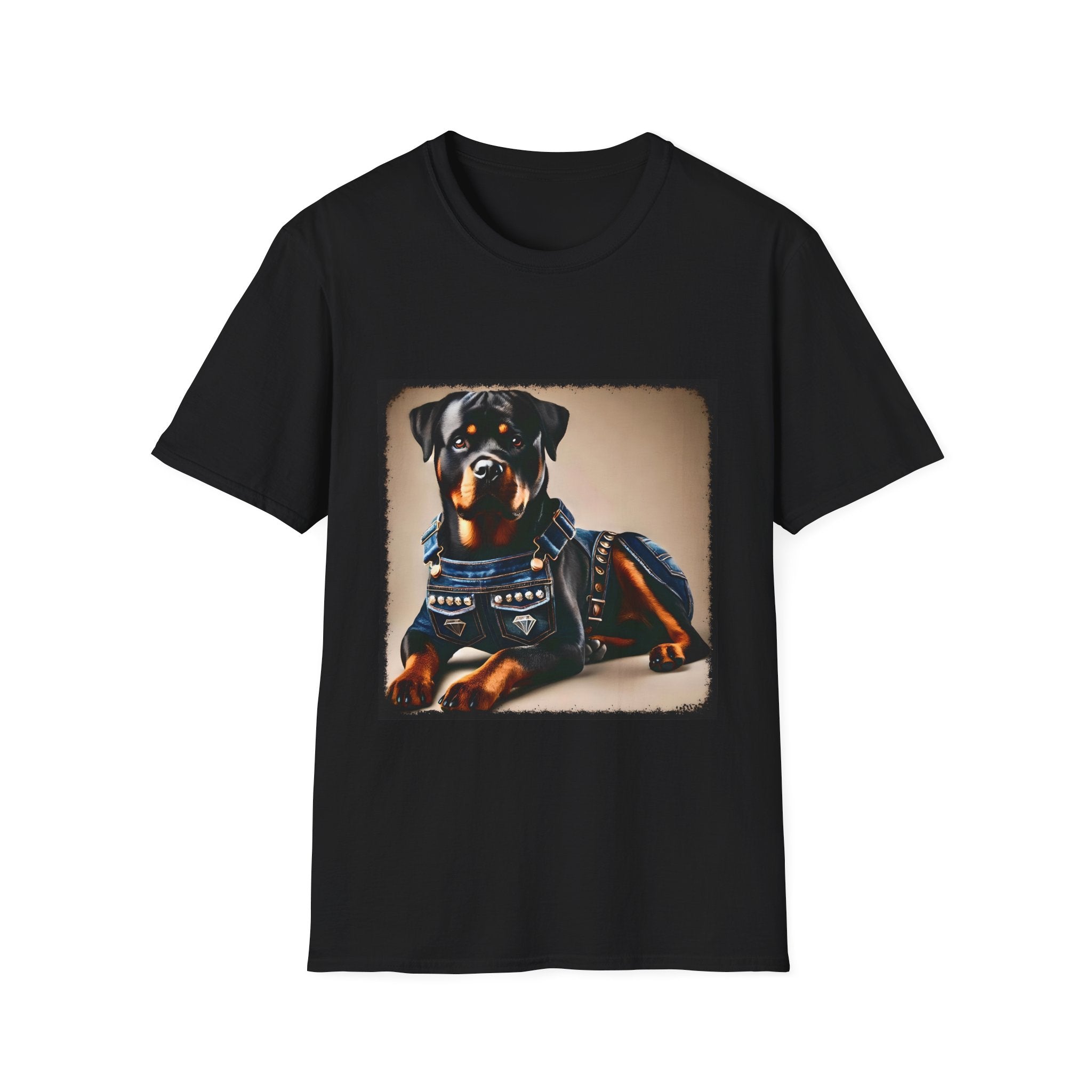 Rottweiler Denim Doll | Unisex Dog T-Shirt