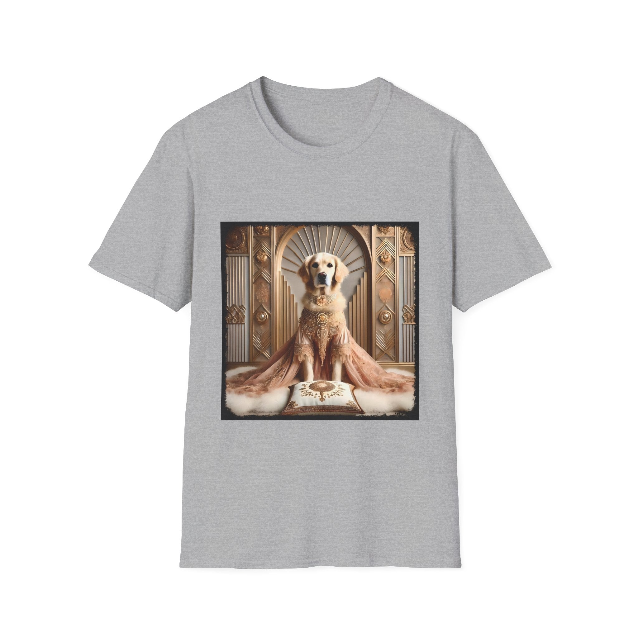 Golden Retriever Luxe Lady | Unisex Dog T-Shirt
