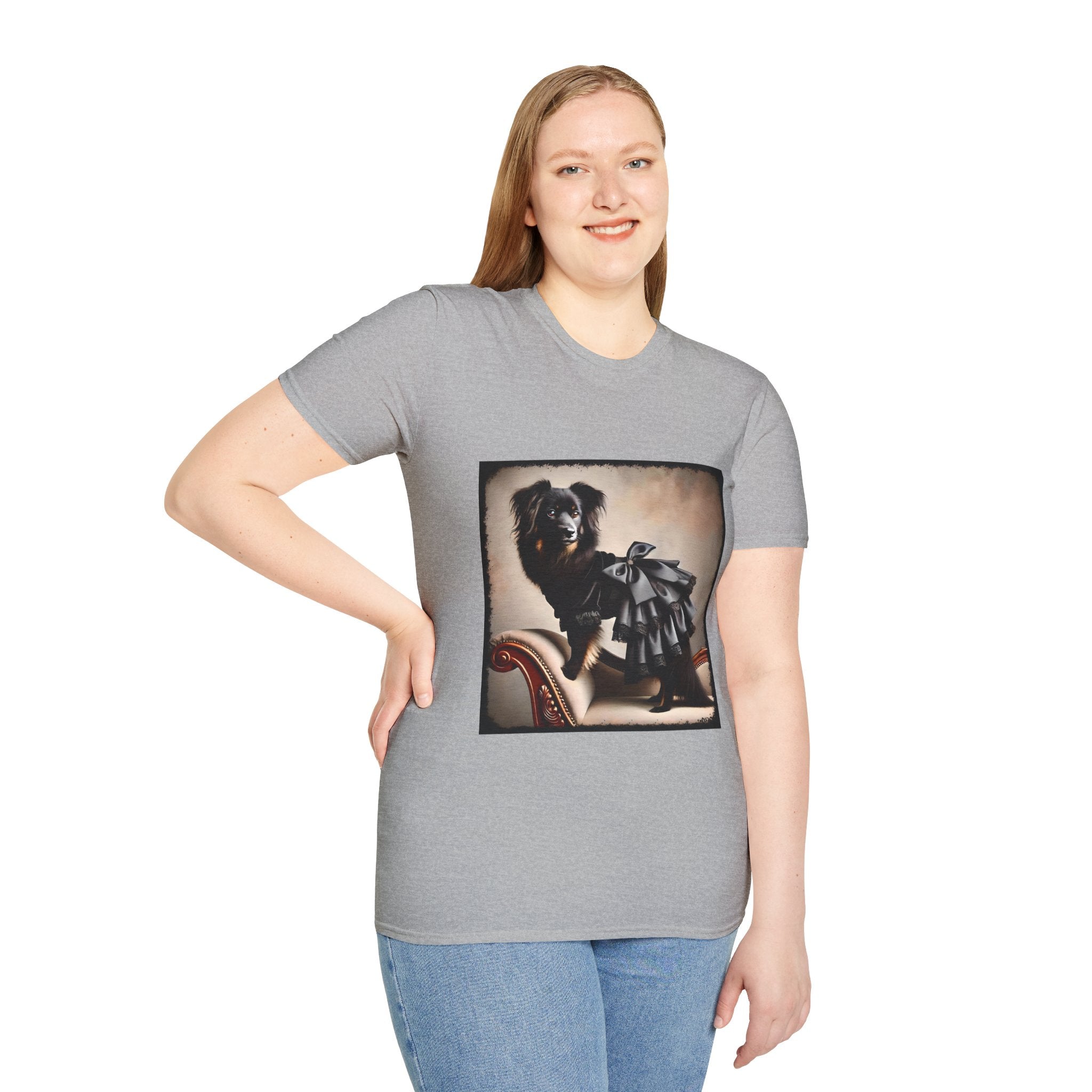 Miniature American Shepherd Poised Rebel | Unisex Dog T-Shirt