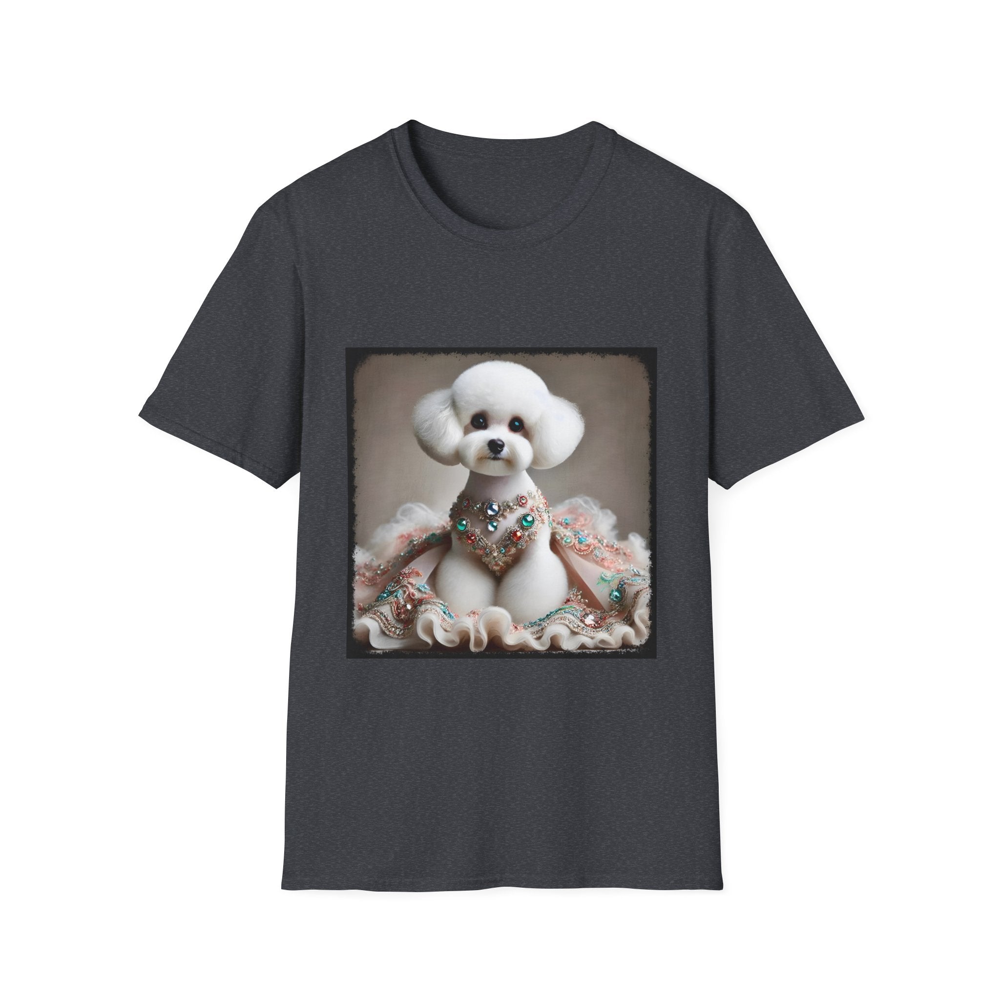 Bichon Frise Jeweled Beauty | Unisex Dog T-Shirt