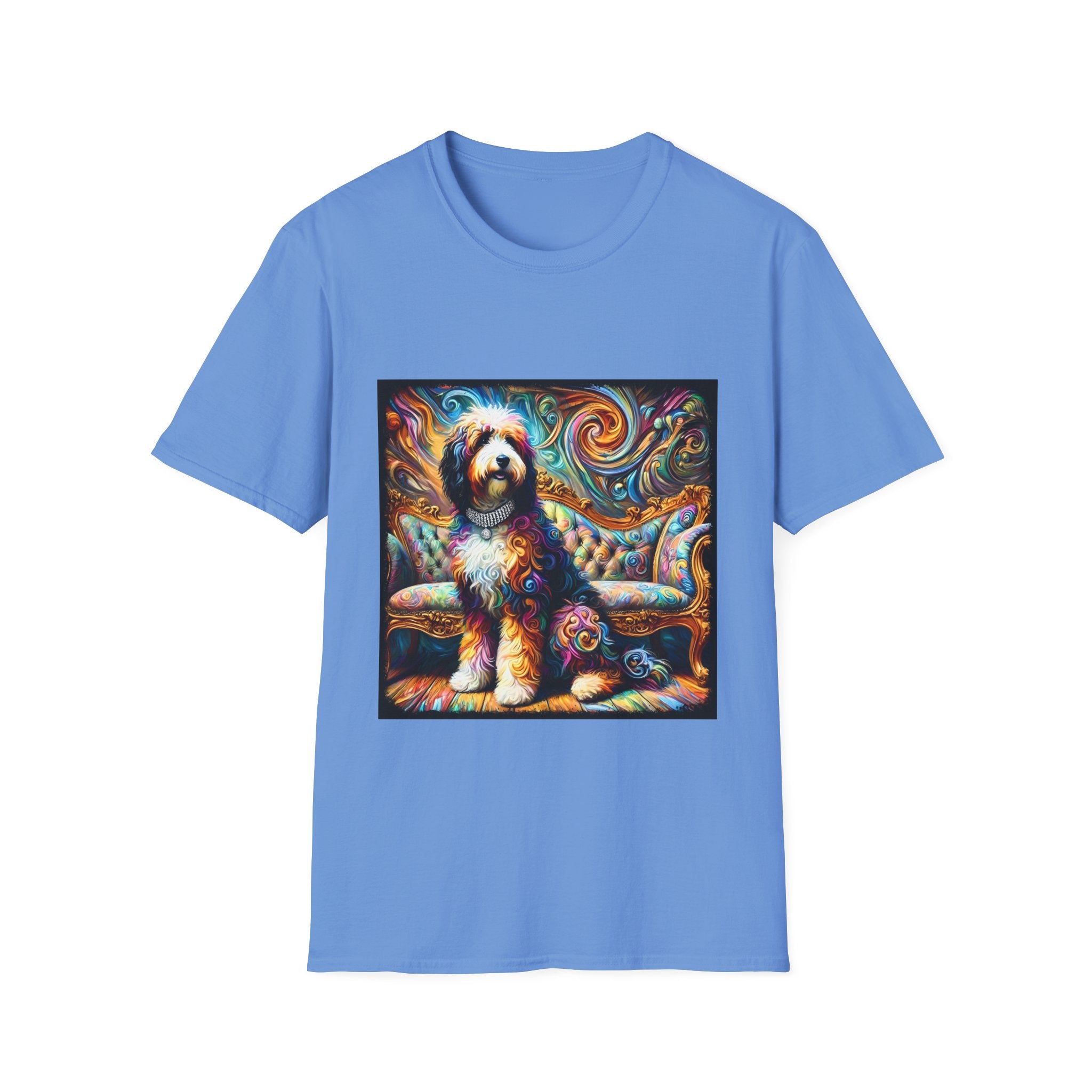 Bernedoodle Vivid Swirl | Unisex Dog T-Shirt