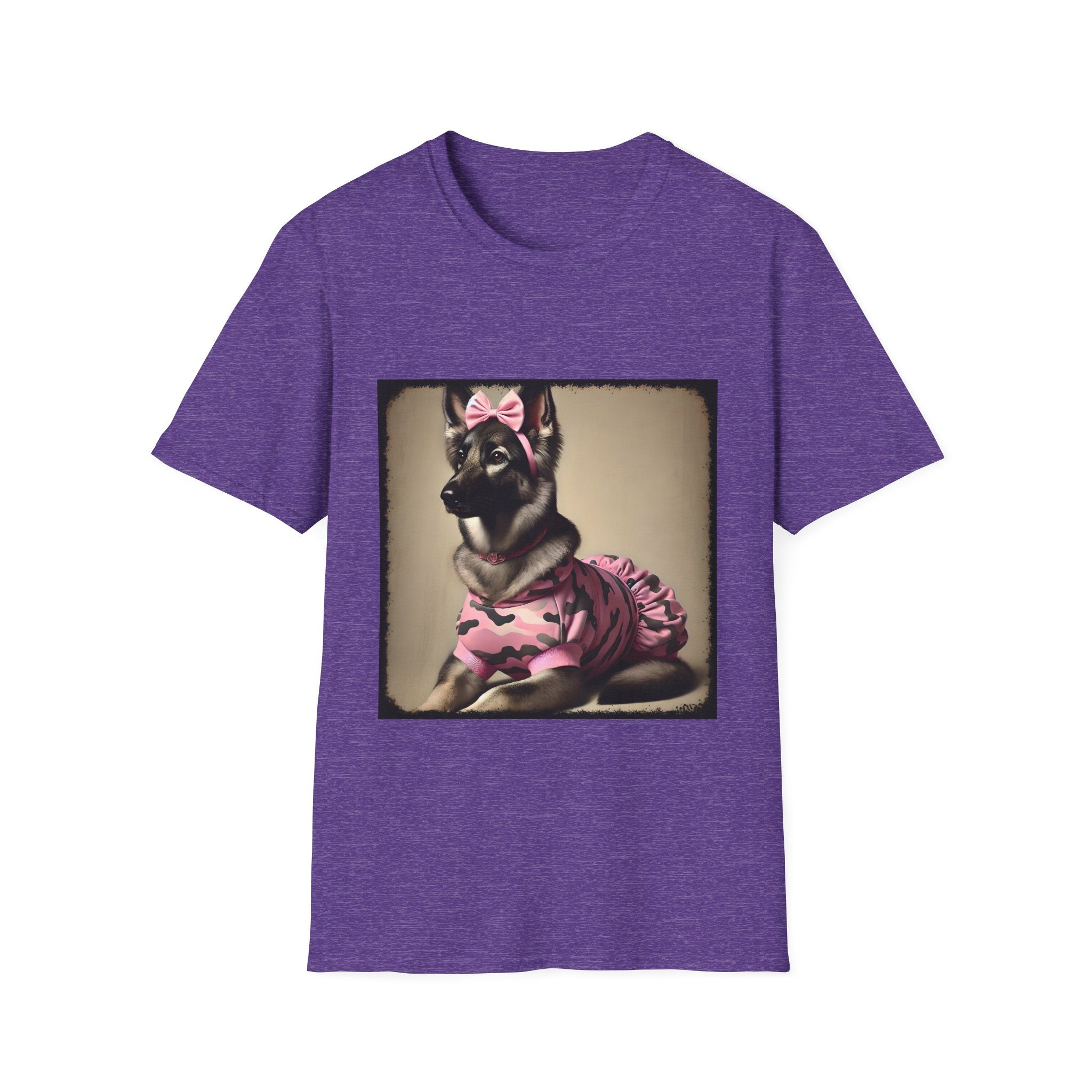 German Shepherd Camo Cutie II | Unisex Dog T-Shirt