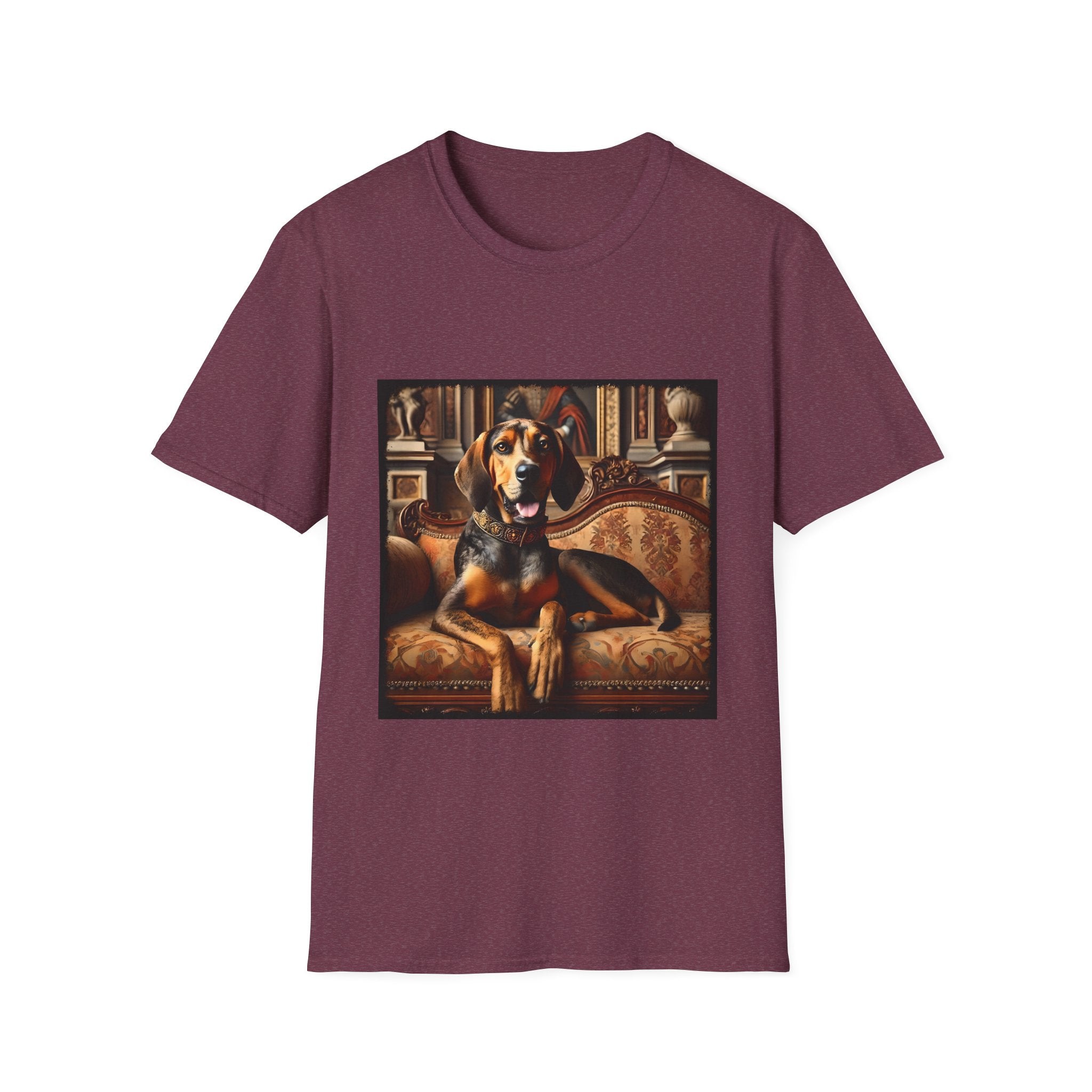 Coonhound Elegant Beau | Unisex Dog T-Shirt