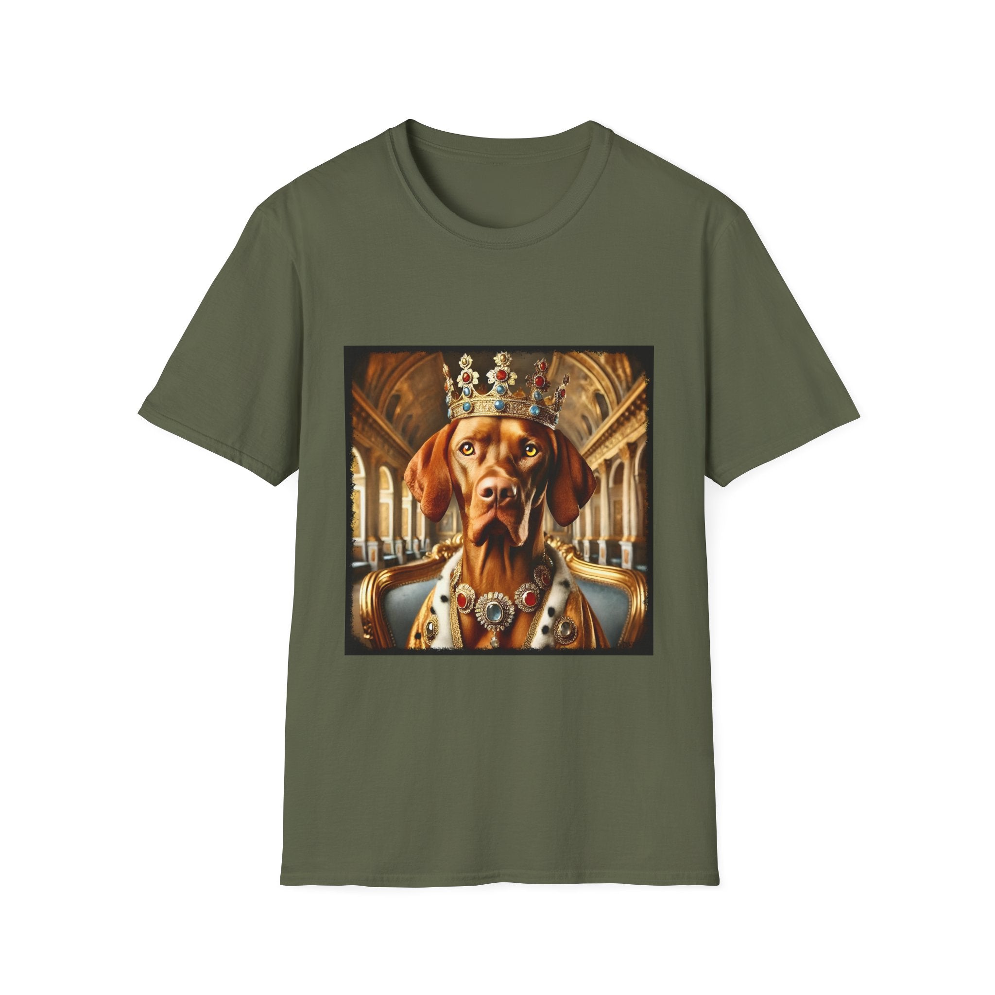 Vizsla King Supreme | Unisex Dog T-Shirt