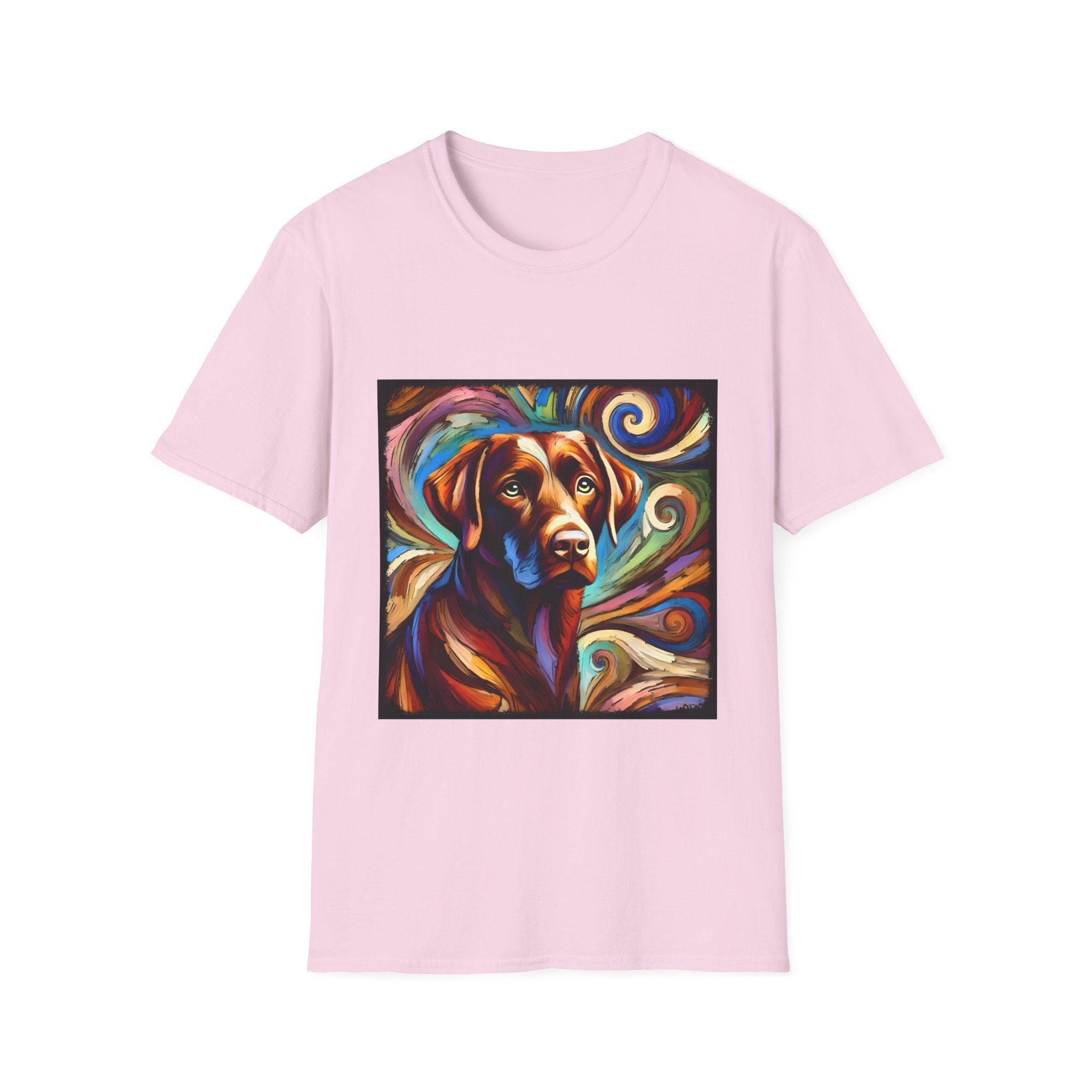 Labrador Retriever Bold Swirl | Unisex Dog T-Shirt