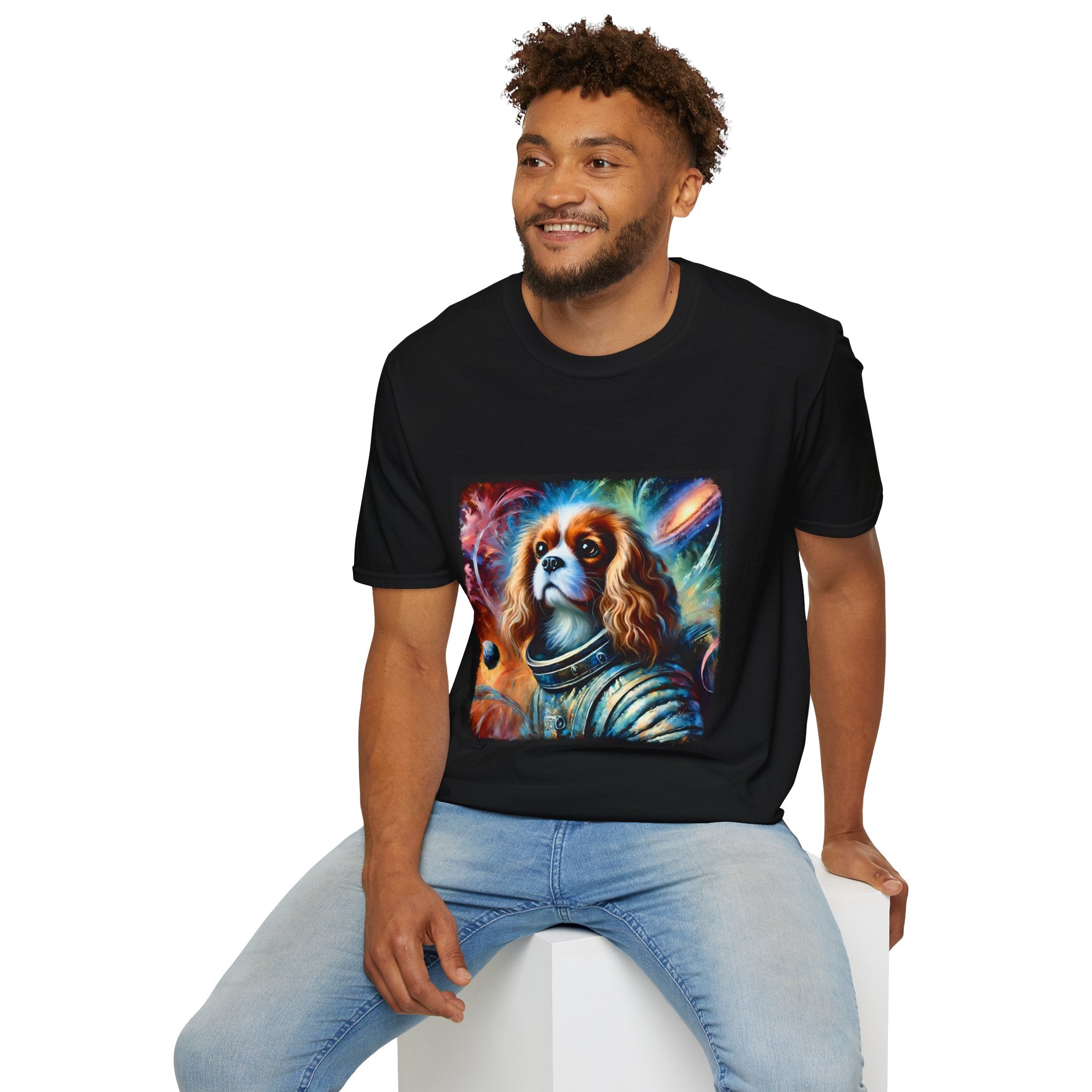 Cavalier King Charles Spaniel Space Pup | Unisex Dog T-Shirt