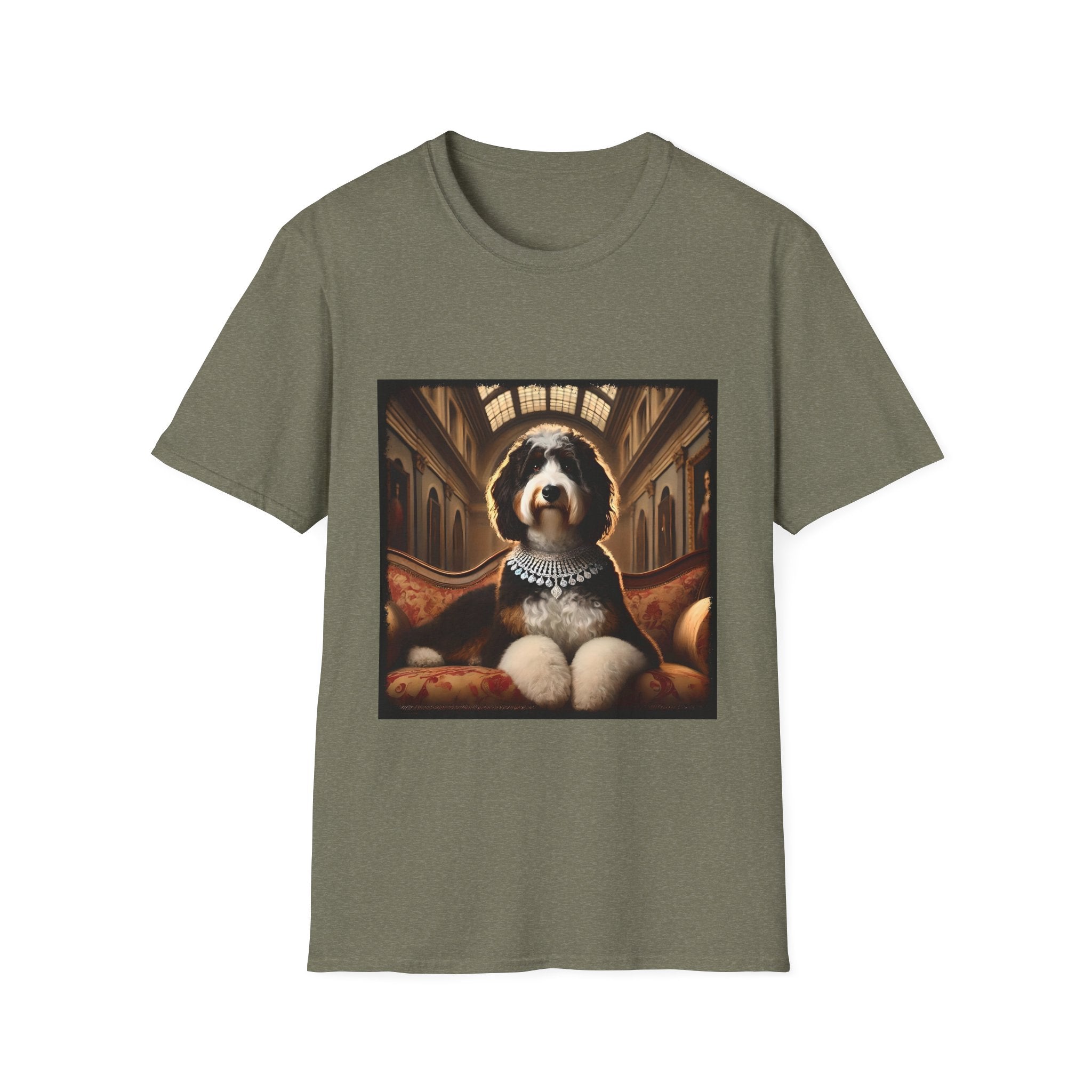 Bernedoodle Diamond Princess | Unisex Dog T-Shirt