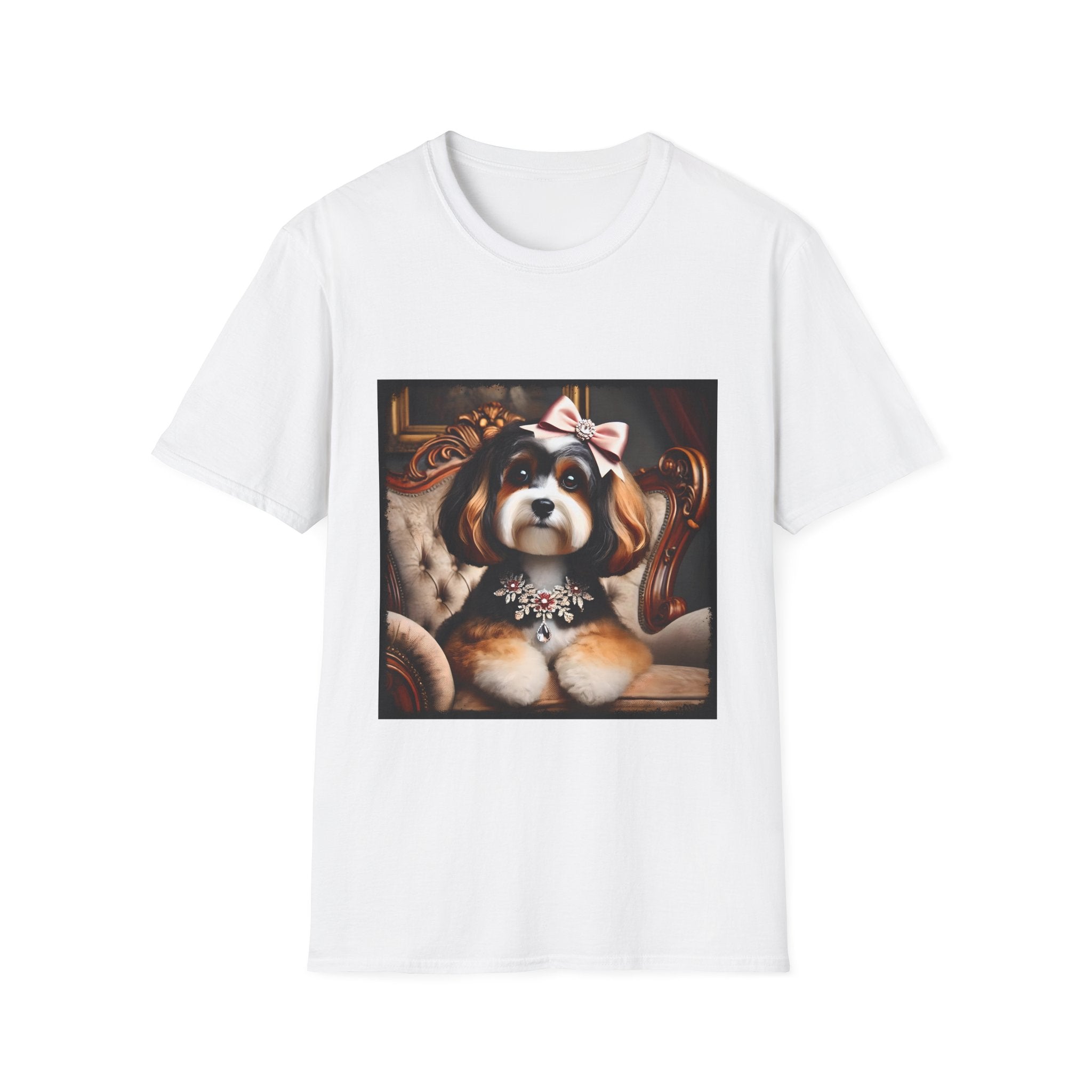 Cavapoo Diamond Doll | Unisex Dog T-Shirt