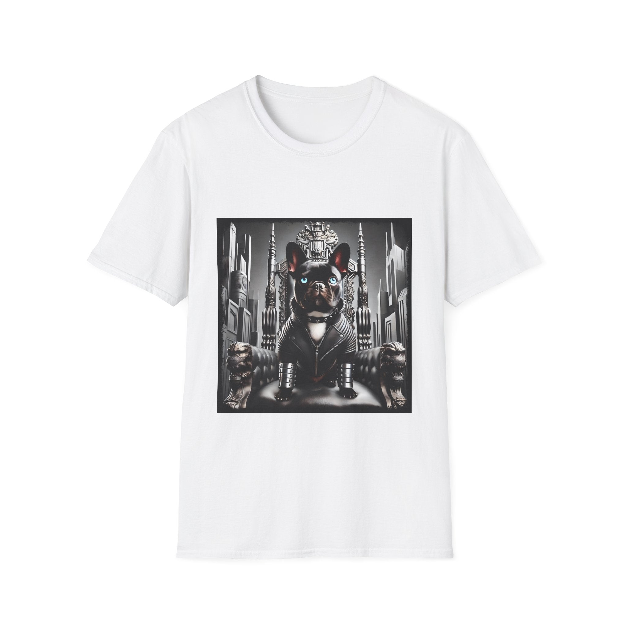 French Bulldog Blue Eyed Badass | Unisex Dog T-Shirt