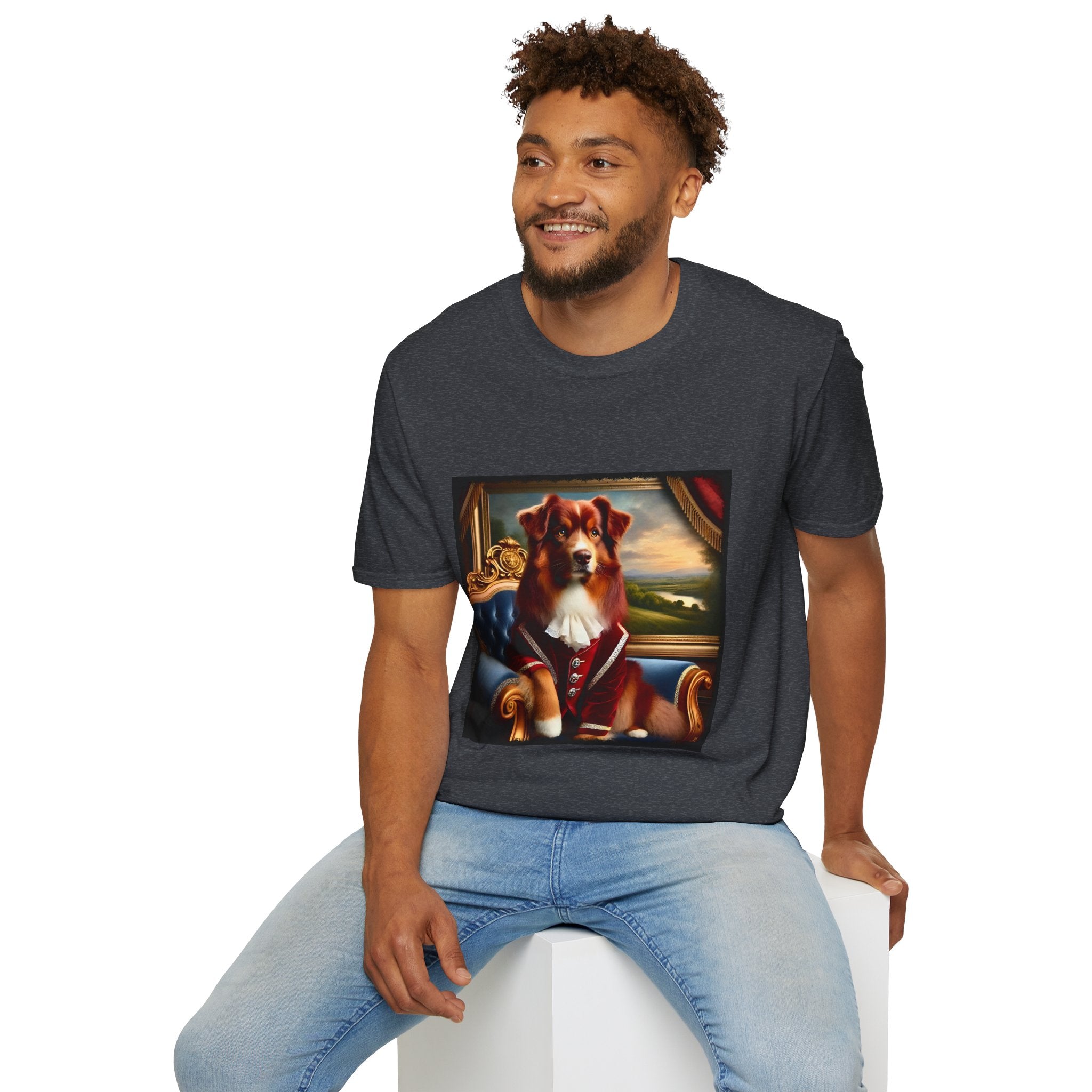 Australian Shepherd Loyal Gentleman | Unisex Dog T-Shirt