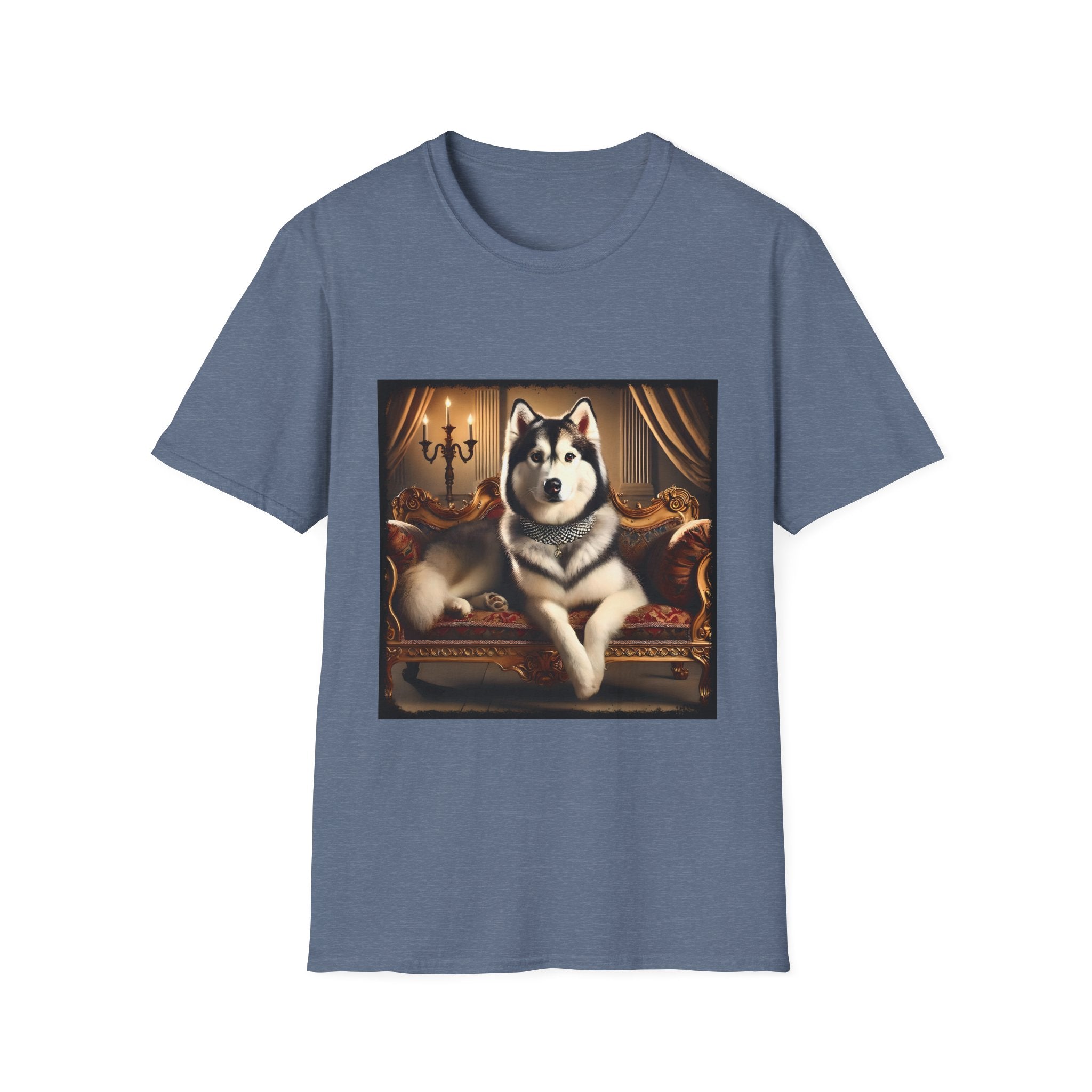 Siberian Husky Poised Princess | Unisex Dog T-Shirt