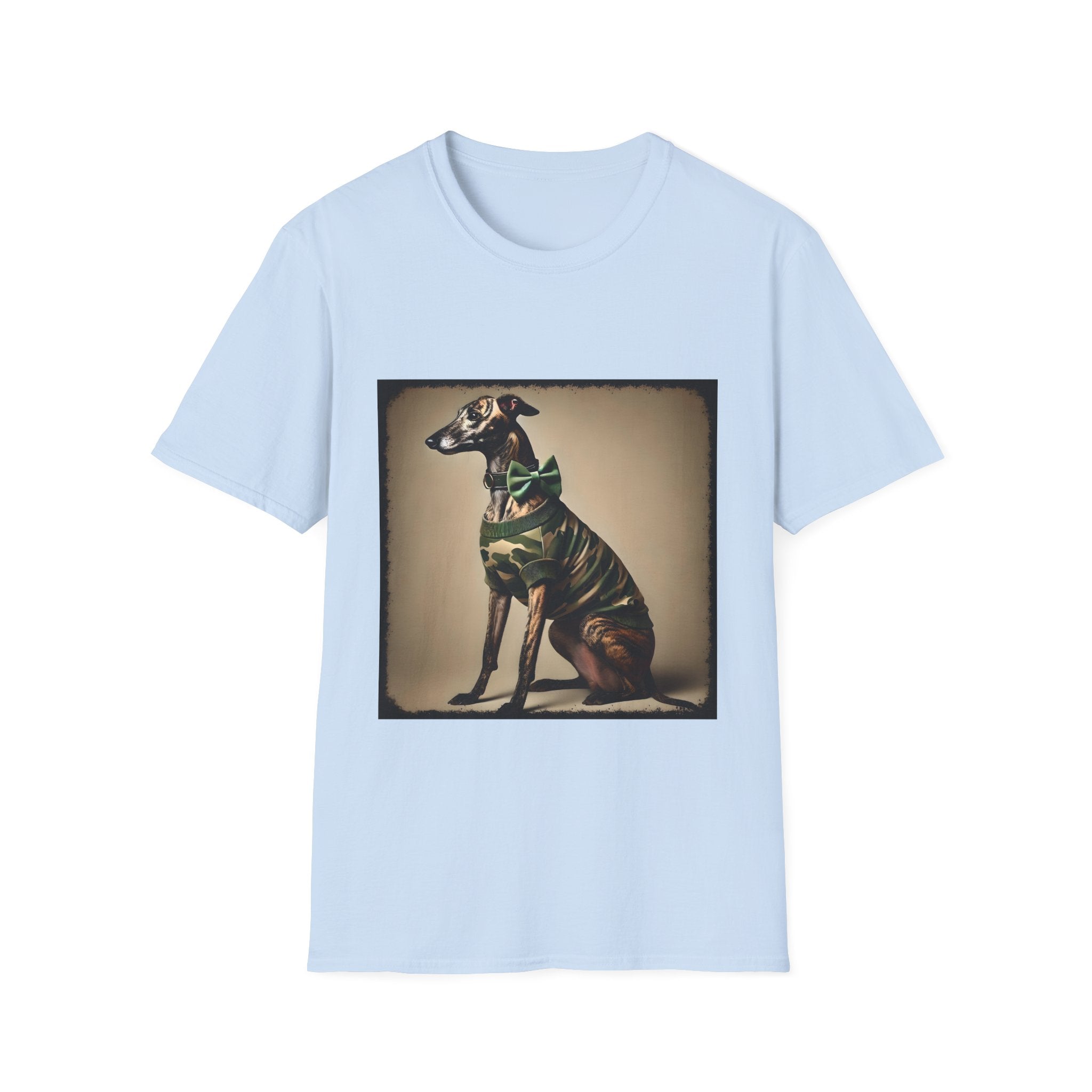 Greyhound Brindle Camo Cutie | Unisex Dog T-Shirt
