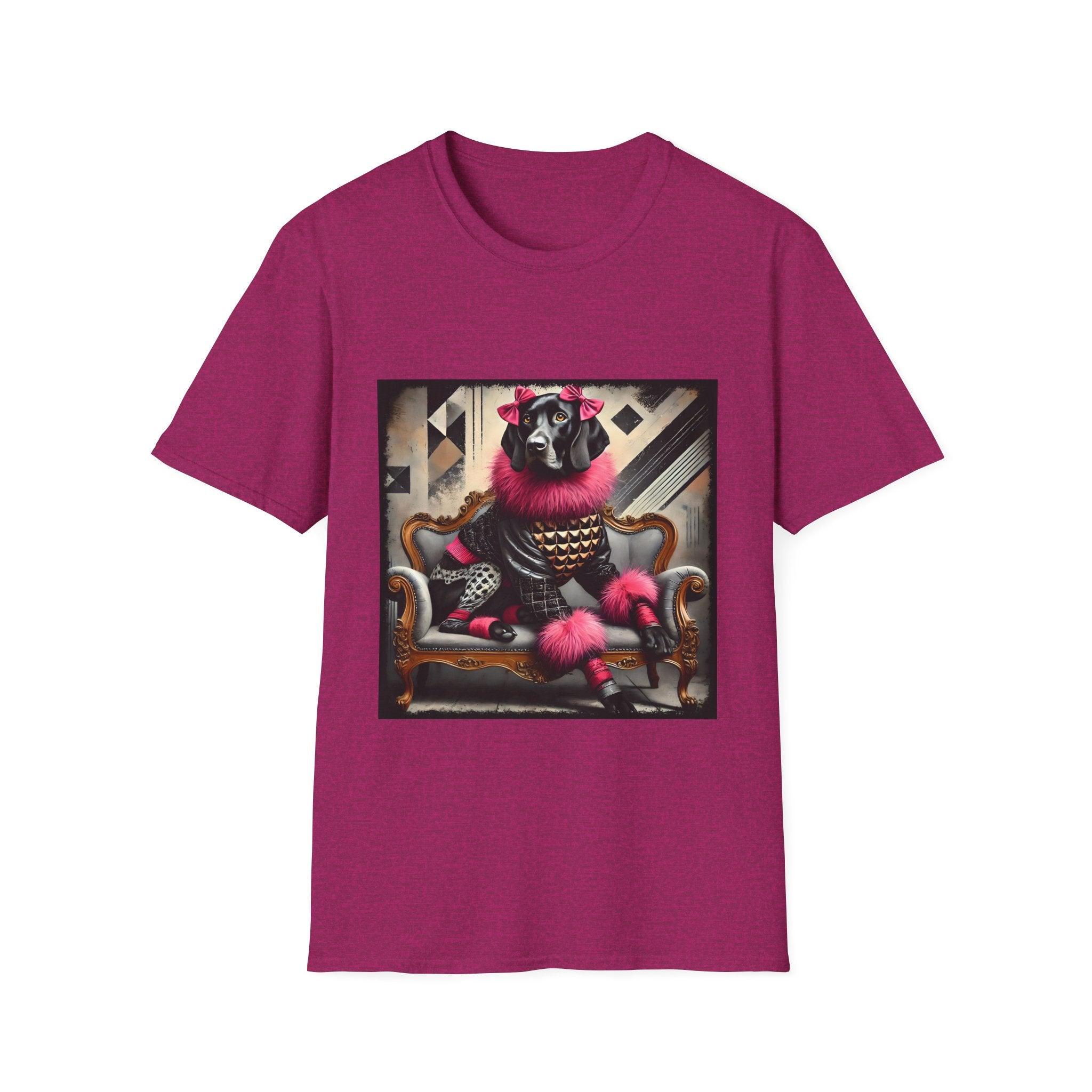 German Shorthaired Pointer Chic Rocker | Unisex Dog T-Shirt