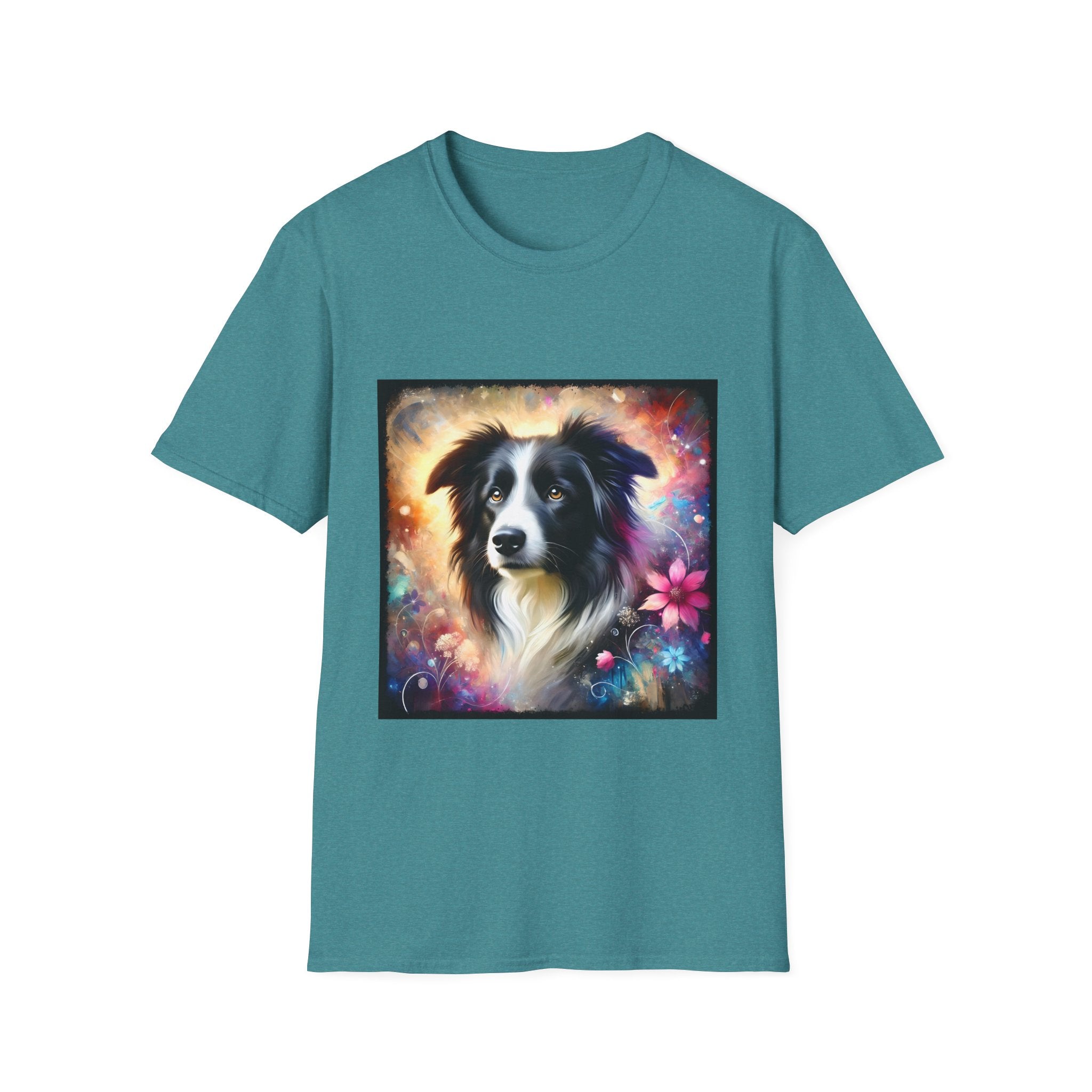 Border Collie Cosmic Dream | Unisex Dog T-Shirt
