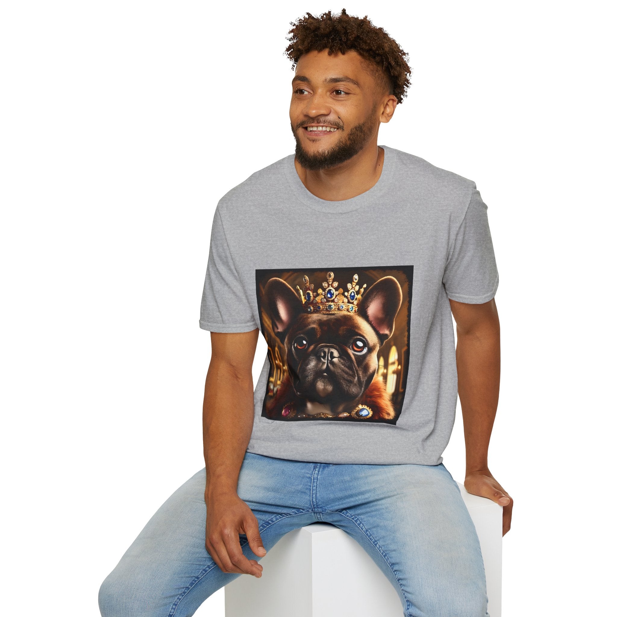 French Bulldog Majestic Muse | Unisex Dog T-Shirt