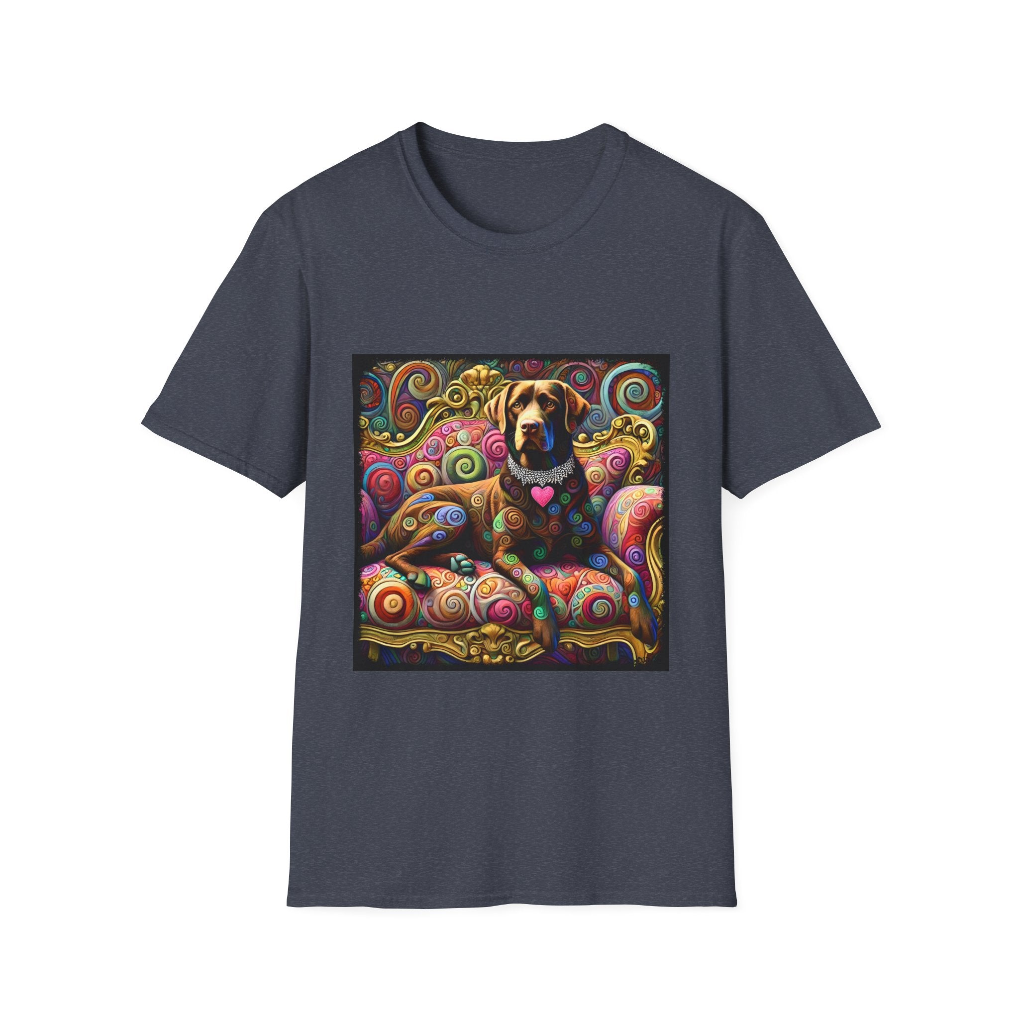 Labrador Retriever Love Swirl | Unisex Dog T-Shirt