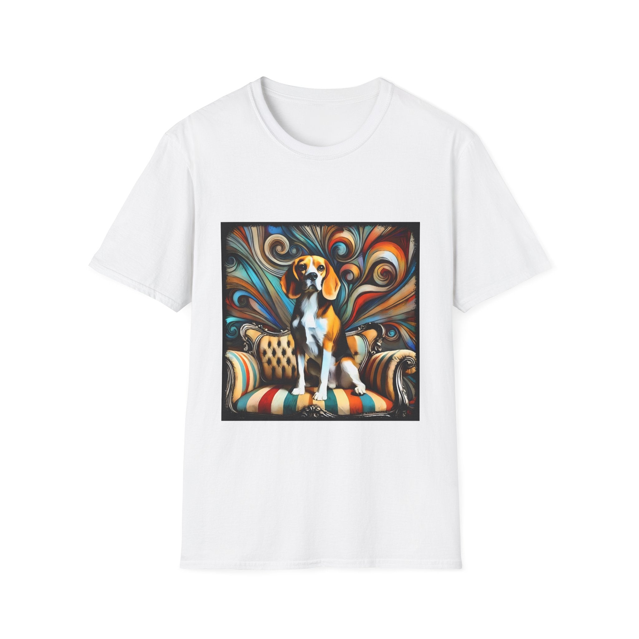Beagle Warm Swirl | Unisex Dog T-Shirt