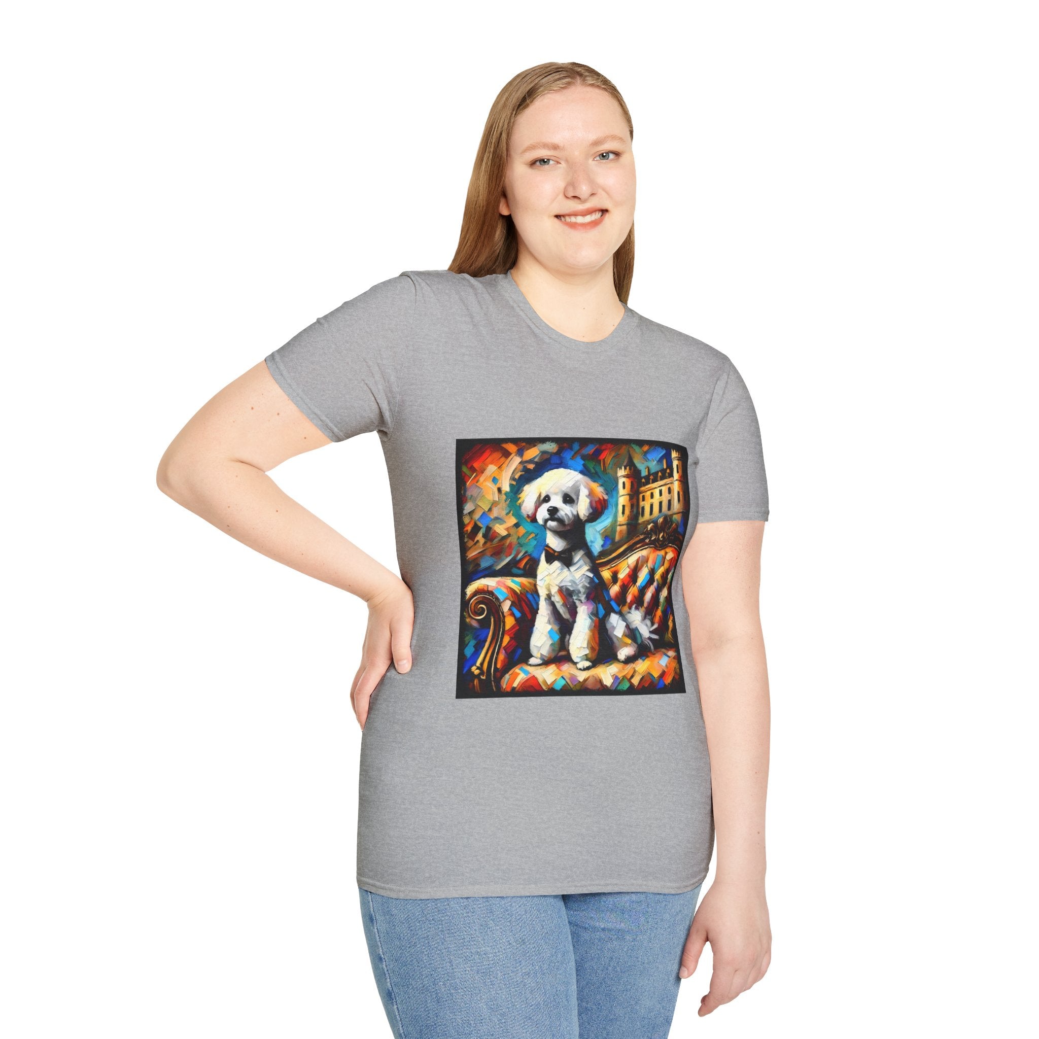 Bichon Frise Bowtie Classic | Unisex Dog T-Shirt