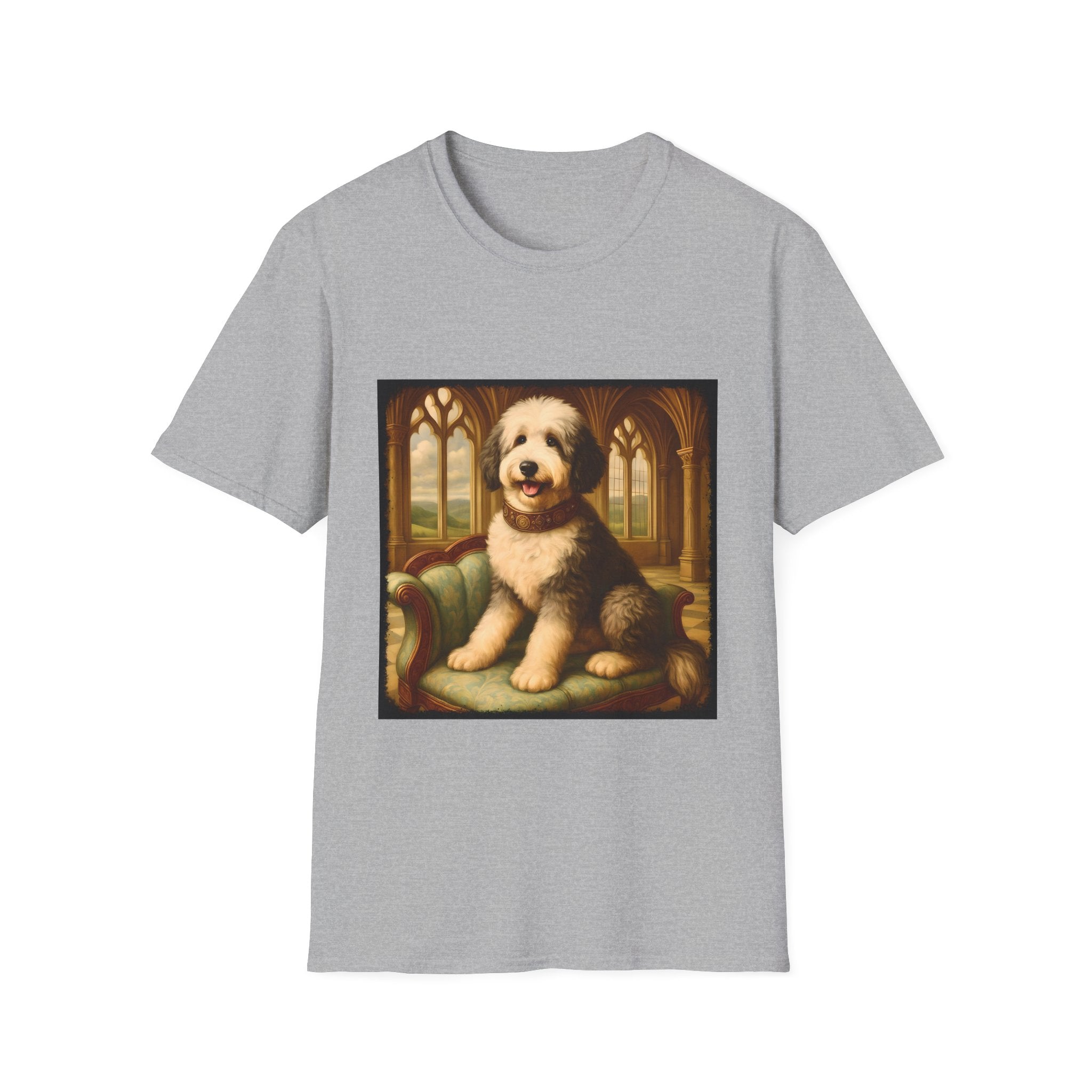 Sheepadoodle Posh Prince | Unisex Dog T-Shirt