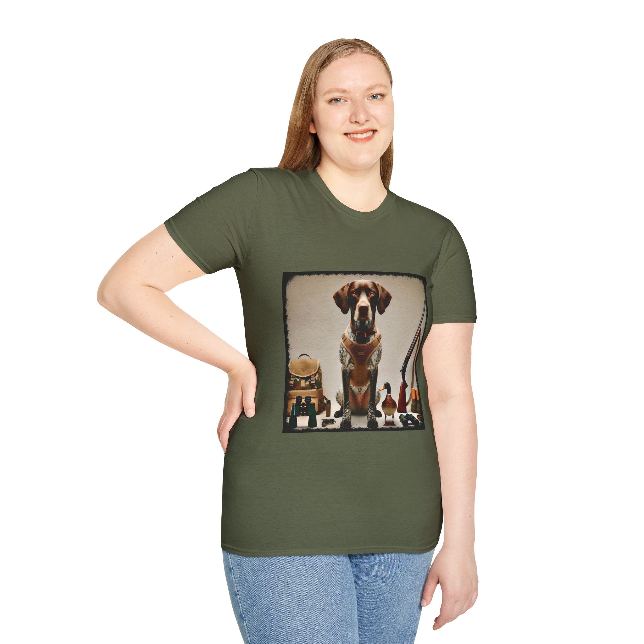 German Shorthaired Pointer Wild Instinct | Unisex Dog T-Shirt