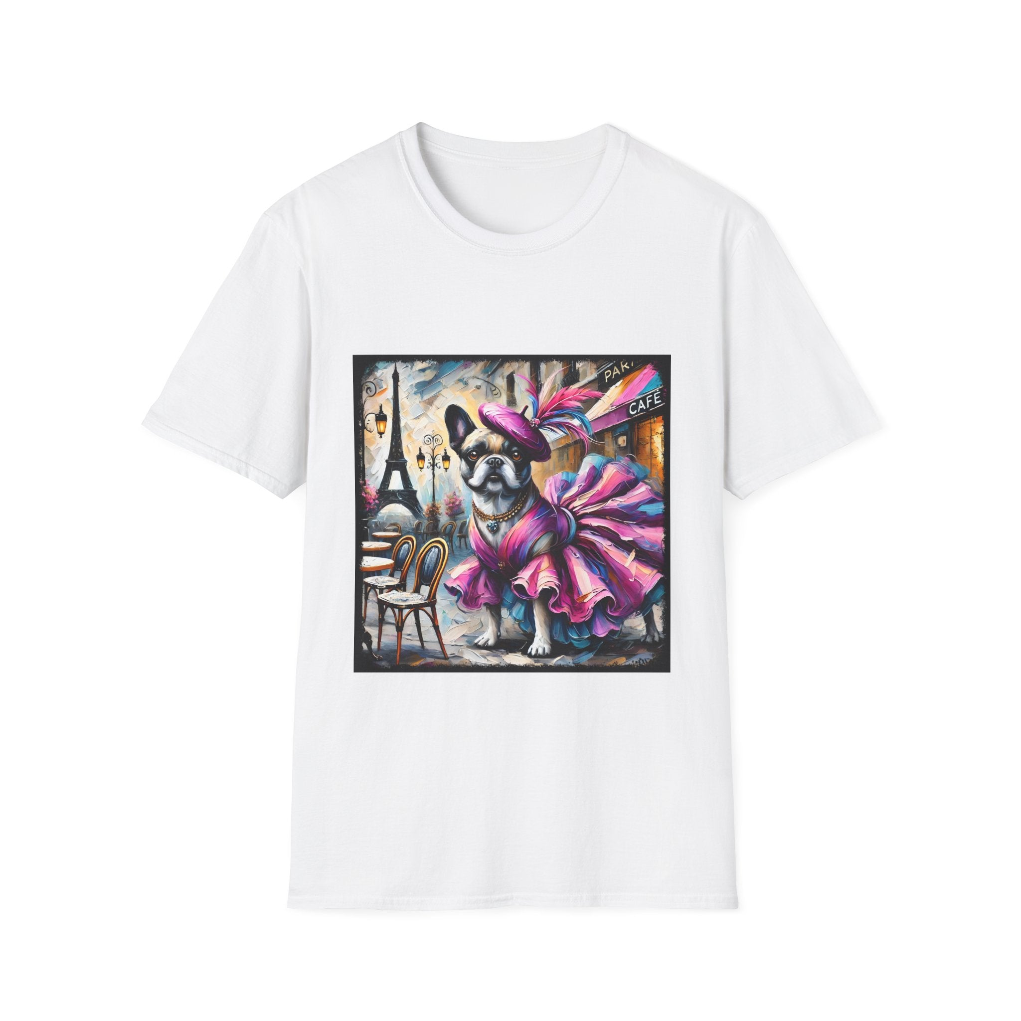 French Bulldog Café Cutie | Unisex Dog T-Shirt