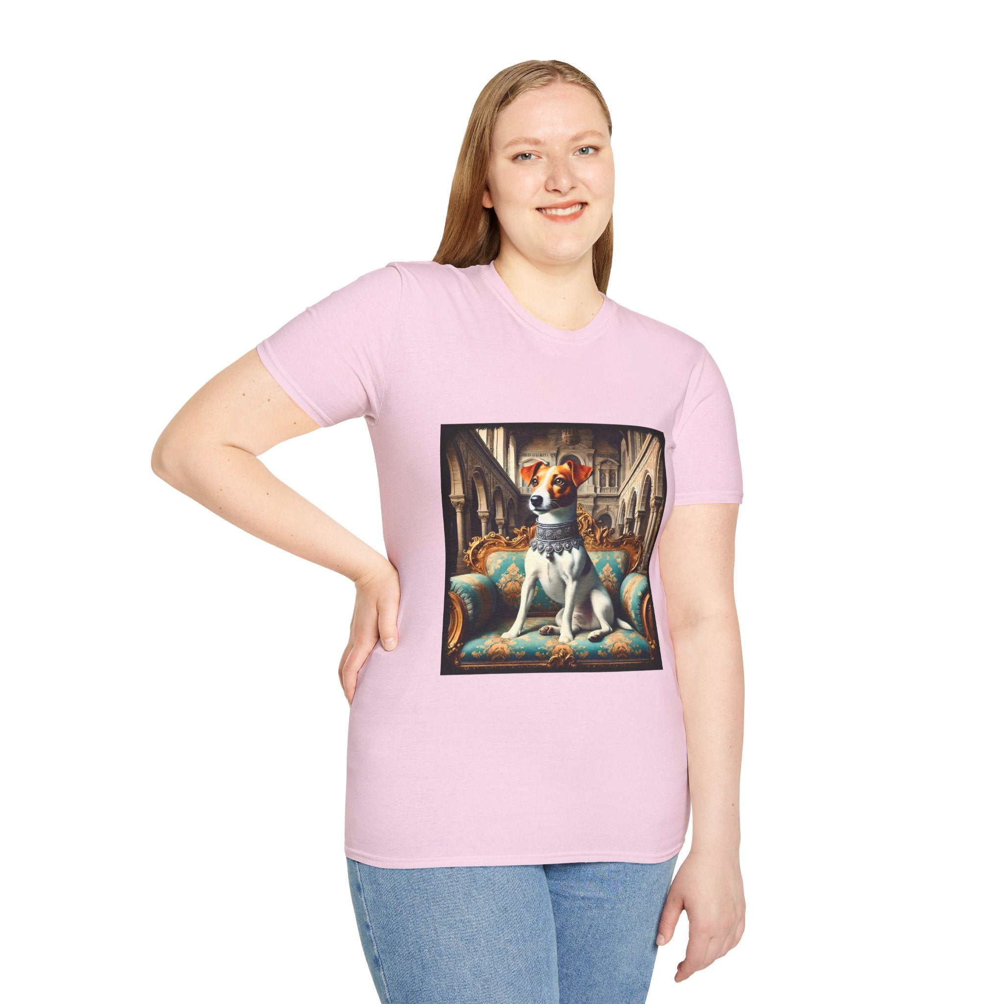Jack Russell Terrier Poised Prince | Unisex Dog T-Shirt