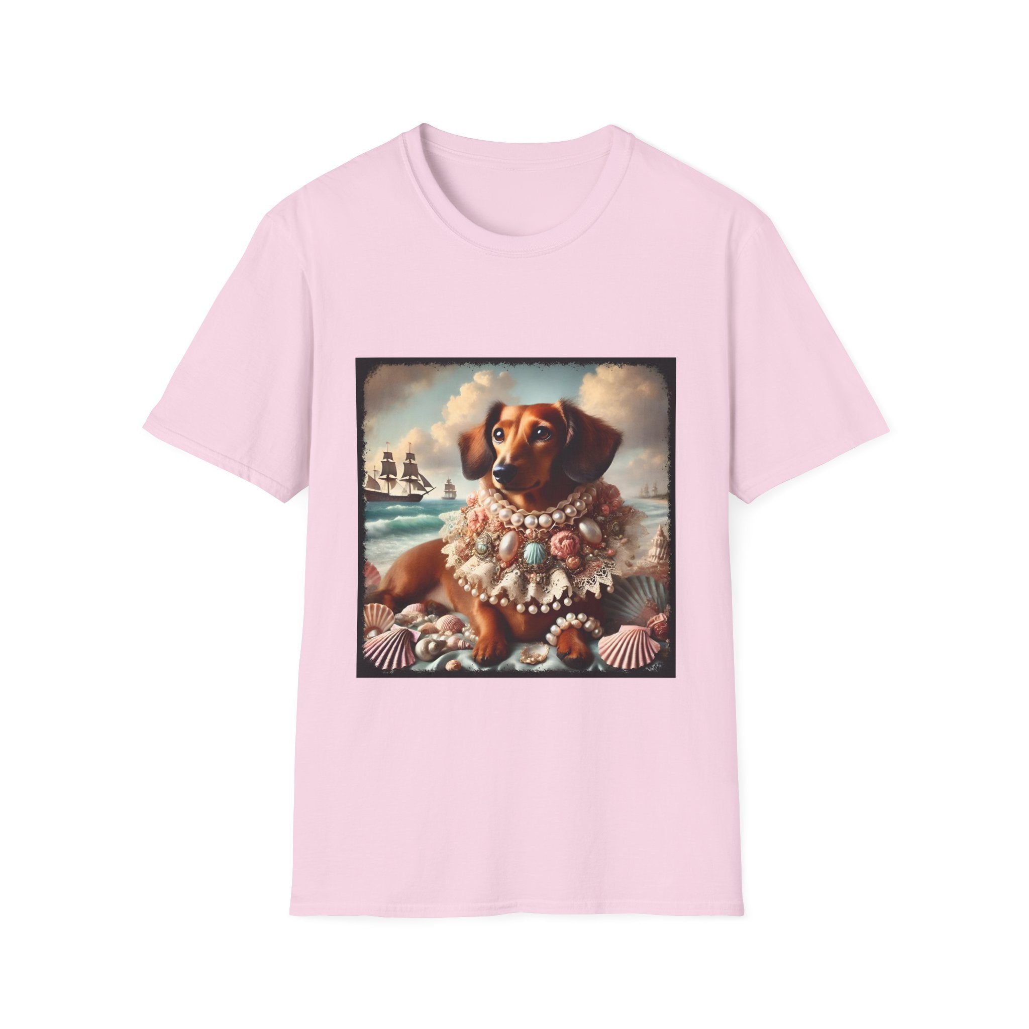 Dachshund Ocean Muse | Unisex Dog T-Shirt