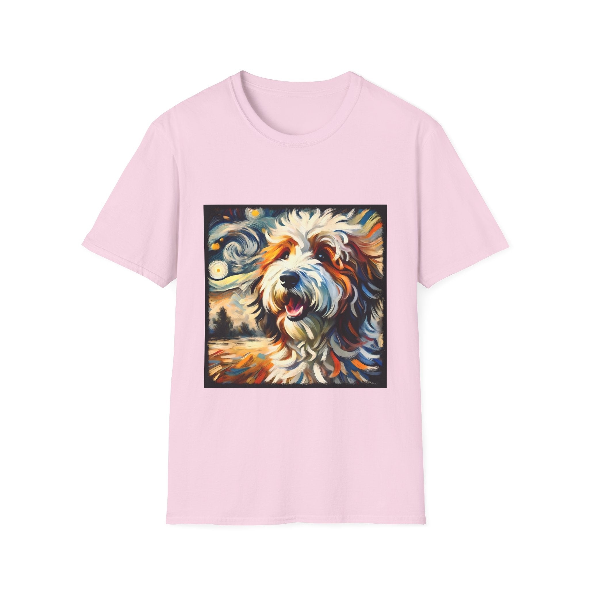 Bernedoodle Vivid Swirl | Unisex Dog T-Shirt