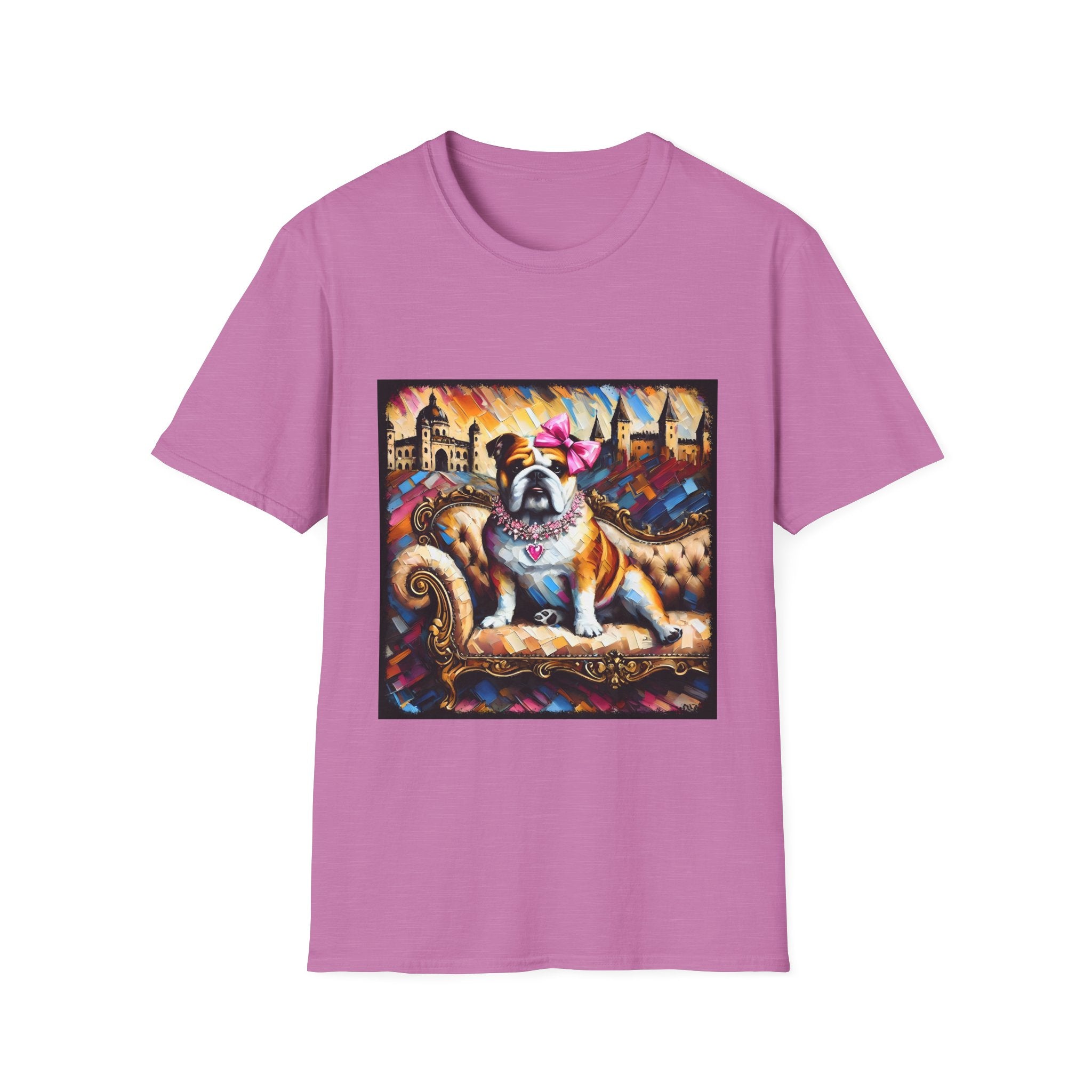 Bulldog Diamond Princess Classic | Unisex Dog T-Shirt